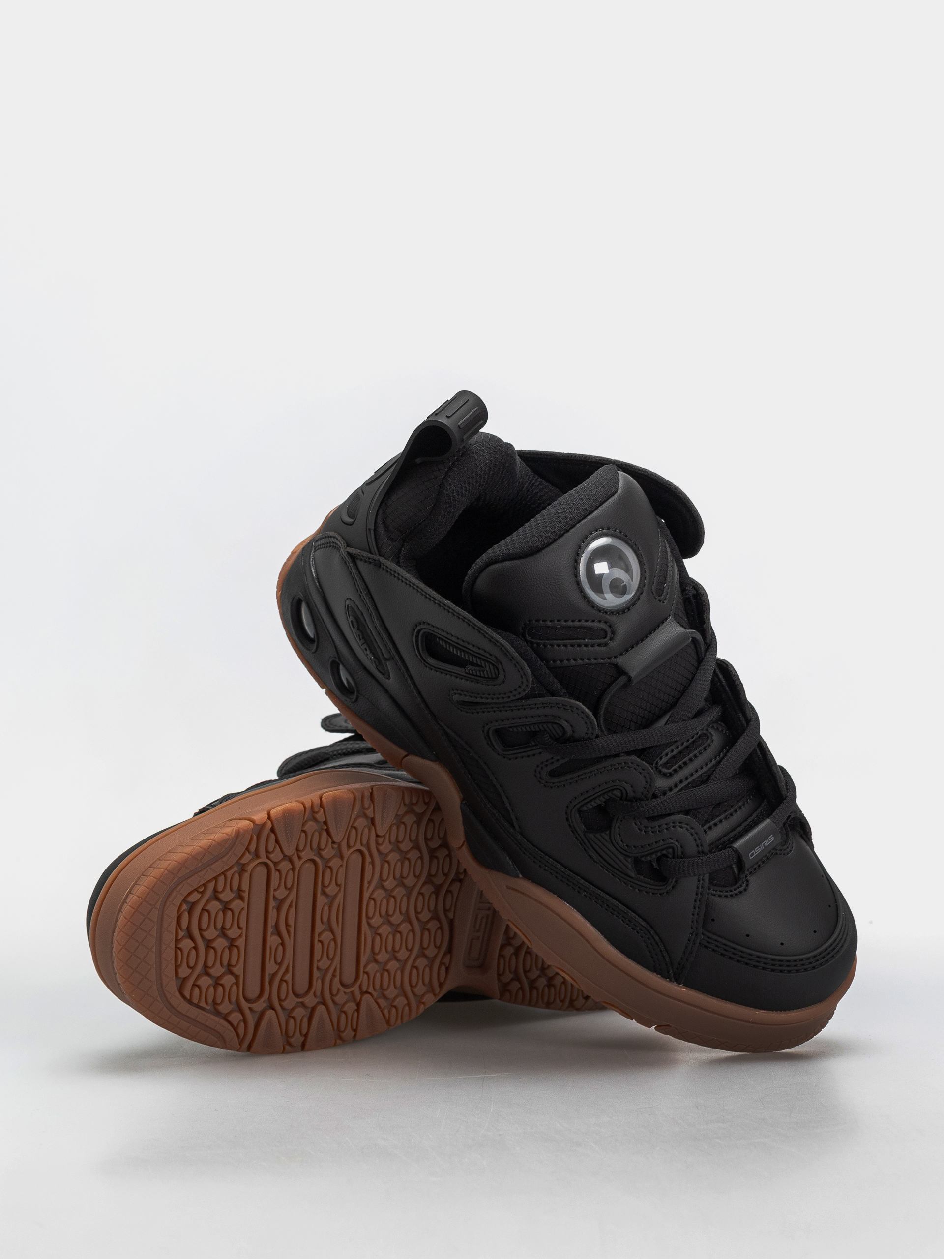 Osiris D3 E Schuhe (black/black/gum)