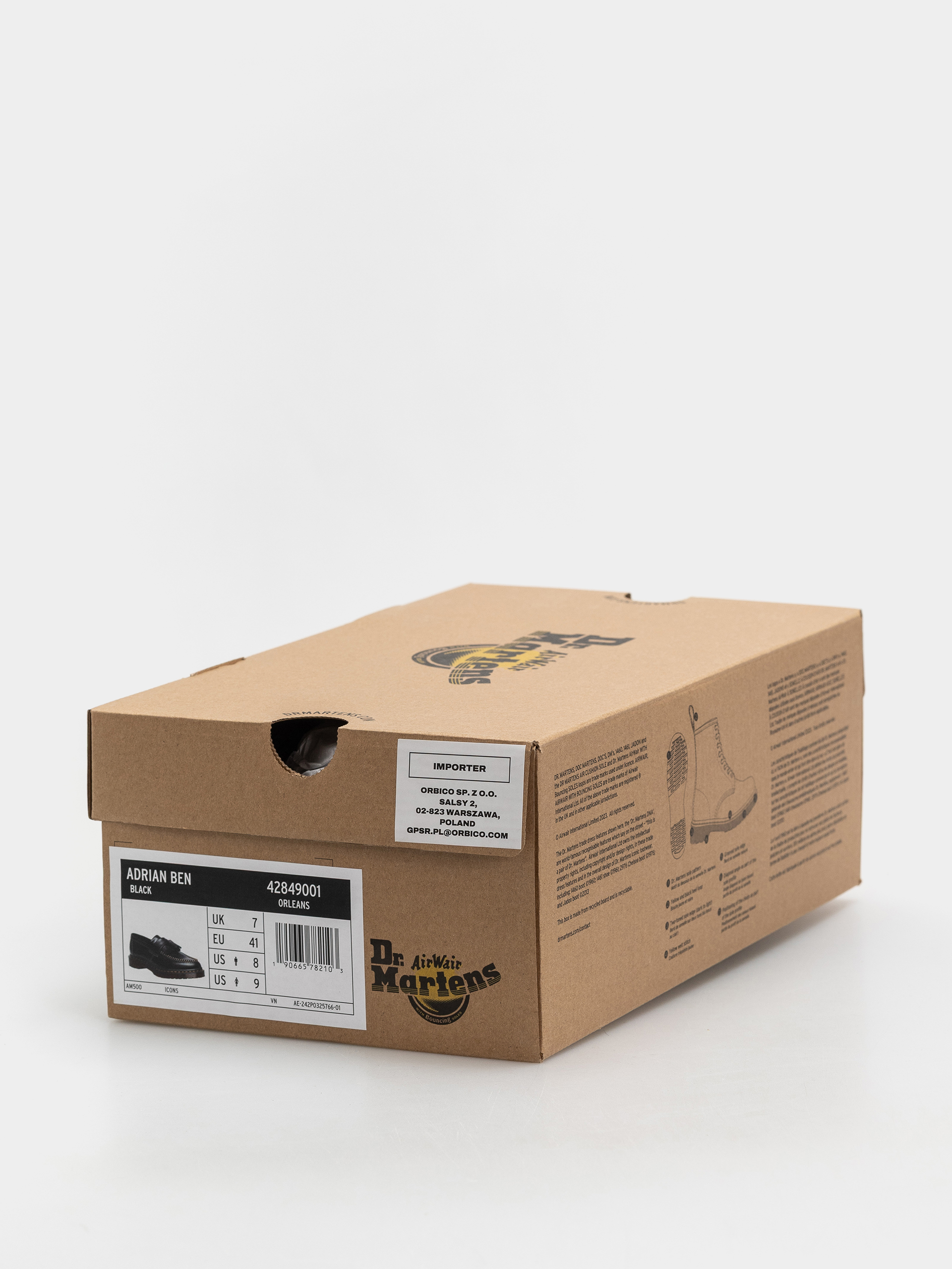 Dr. Martens Adrian Ben Tassel Loafer Shoes (black orleans)