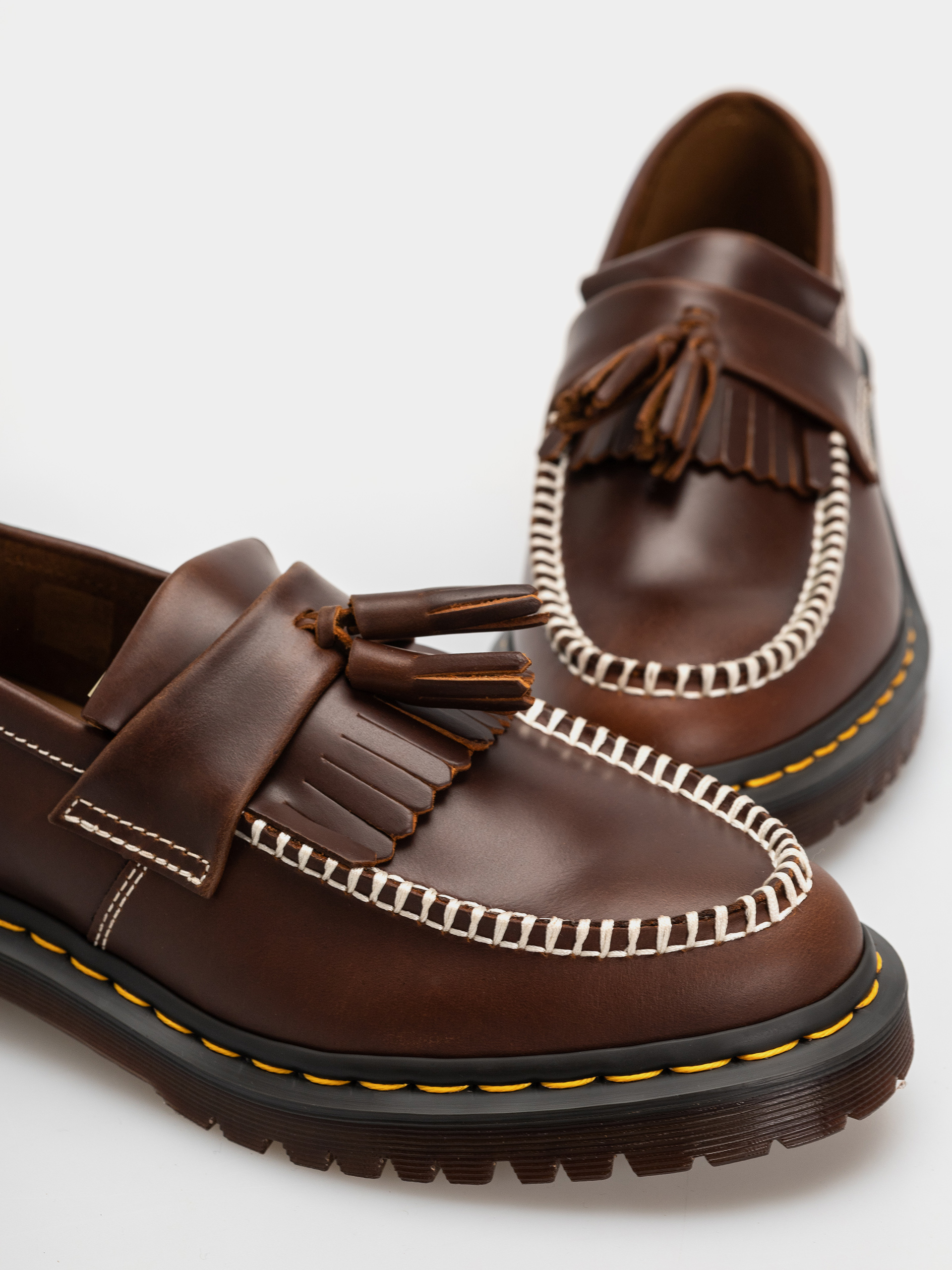 Dr. Martens Shoes Adrian Ben Tassel Loafer (butterscotch orleans)