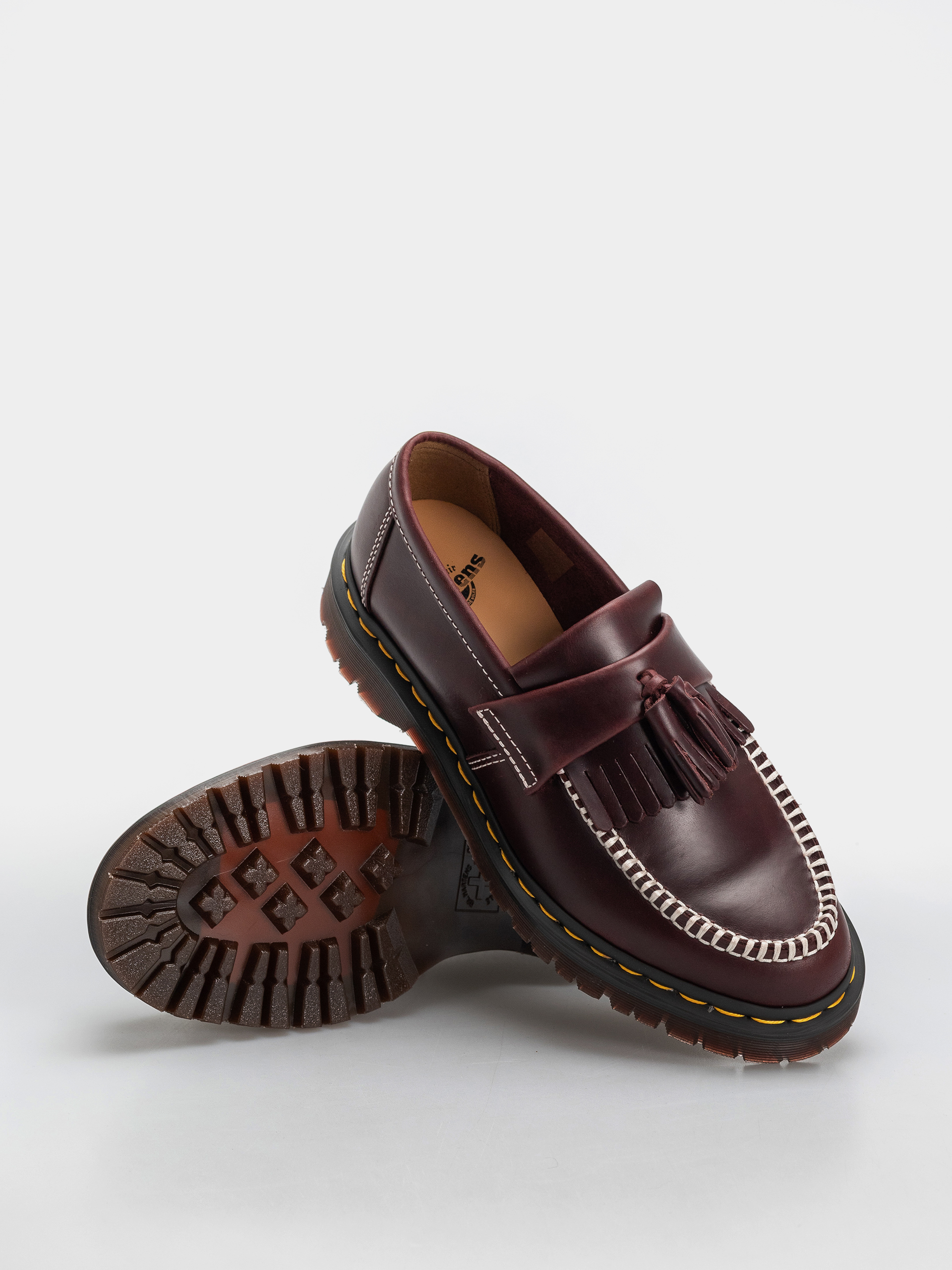 Dr. Martens Schuhe Adrian Ben Tassel Loafer (cherry red orleans)