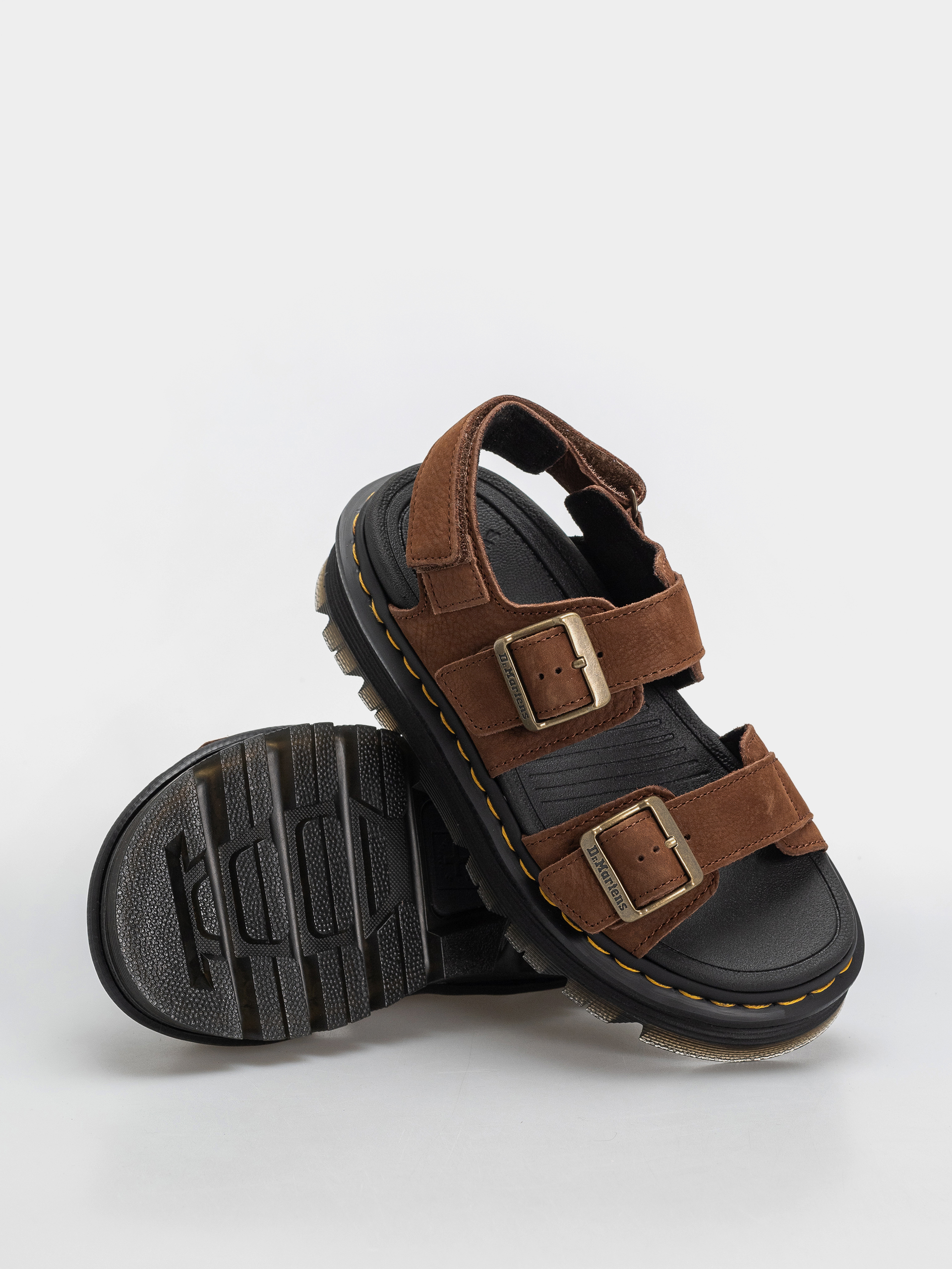 Dr. Martens Sandalen ZebZag Wmn (sepia brown tumbled nubuck)