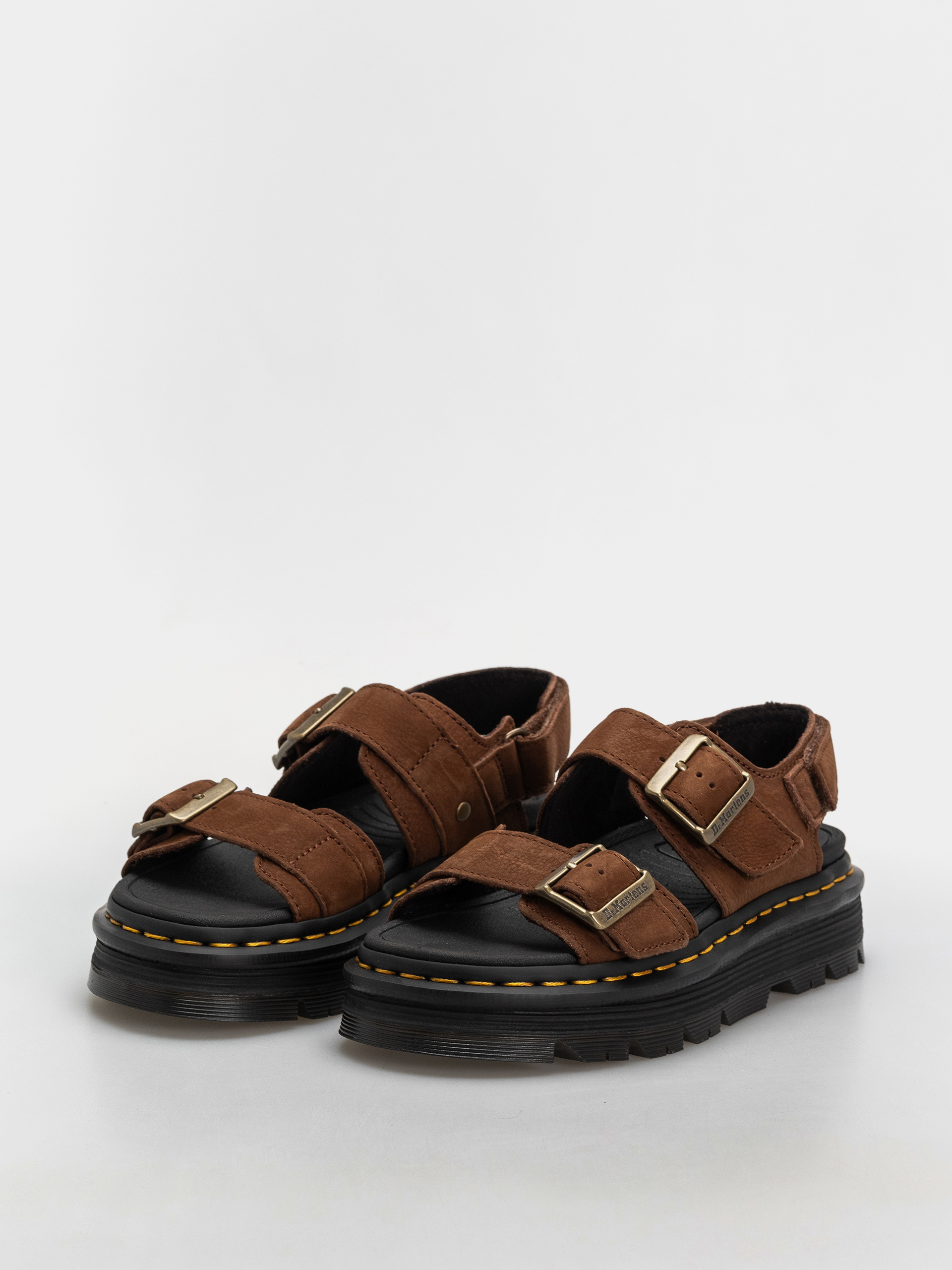 Dr. Martens Sandals ZebZag Wmn (sepia brown tumbled nubuck)