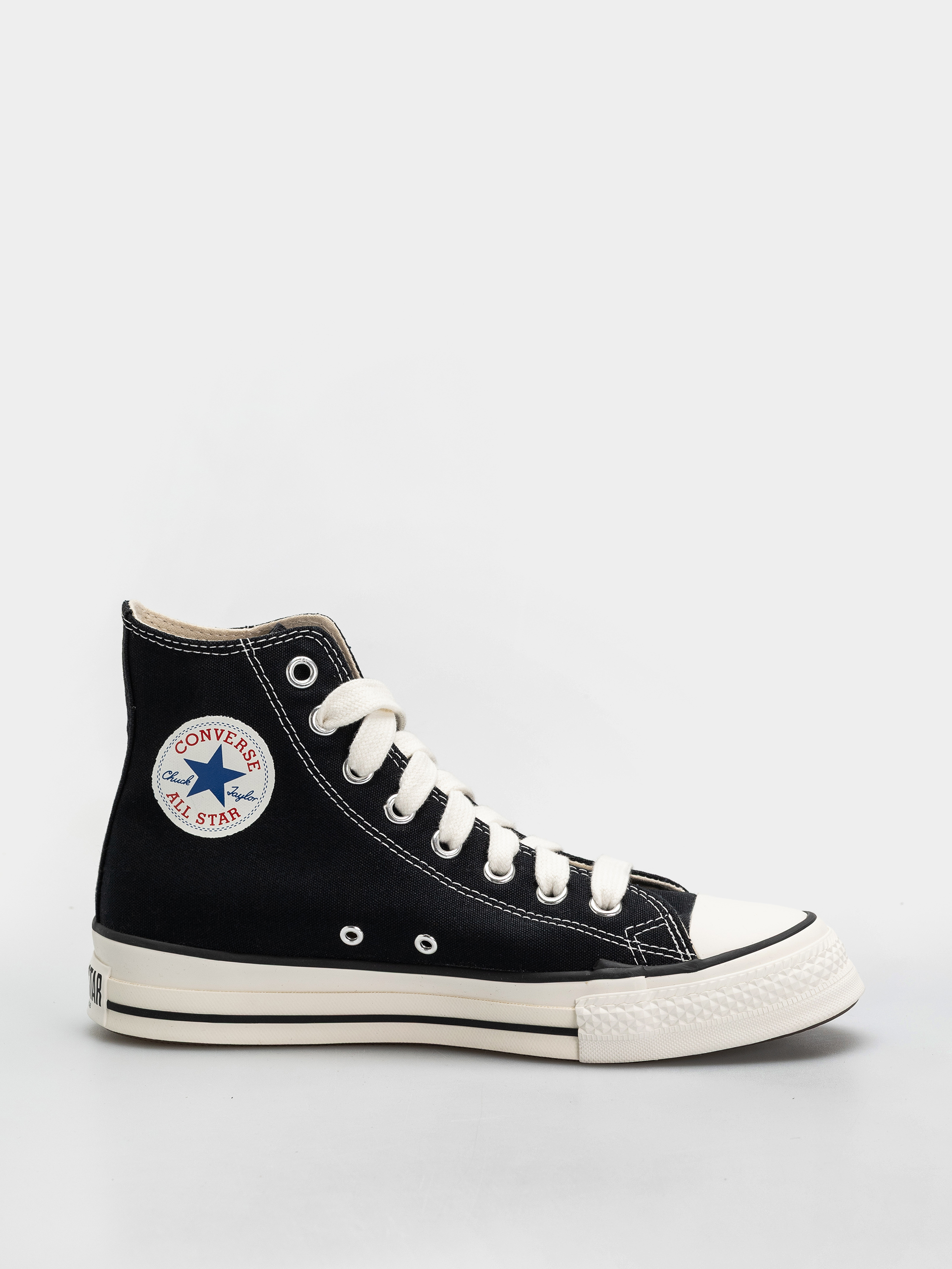 Converse Chucks Chuck Taylor Throwback Hi (black/vintage white)
