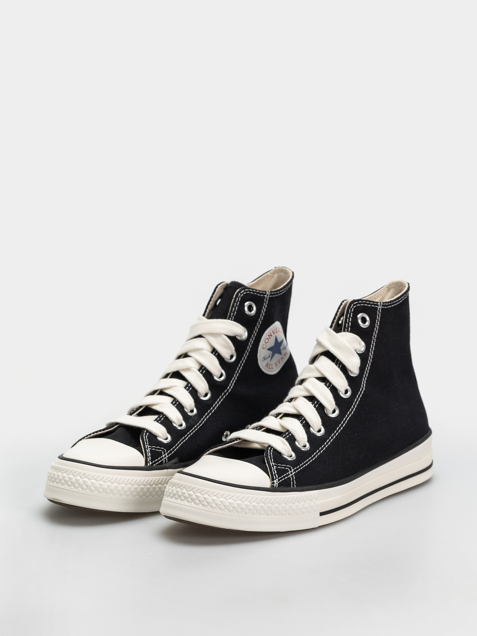 Converse Chucks Chuck Taylor Throwback Hi (black/vintage white)