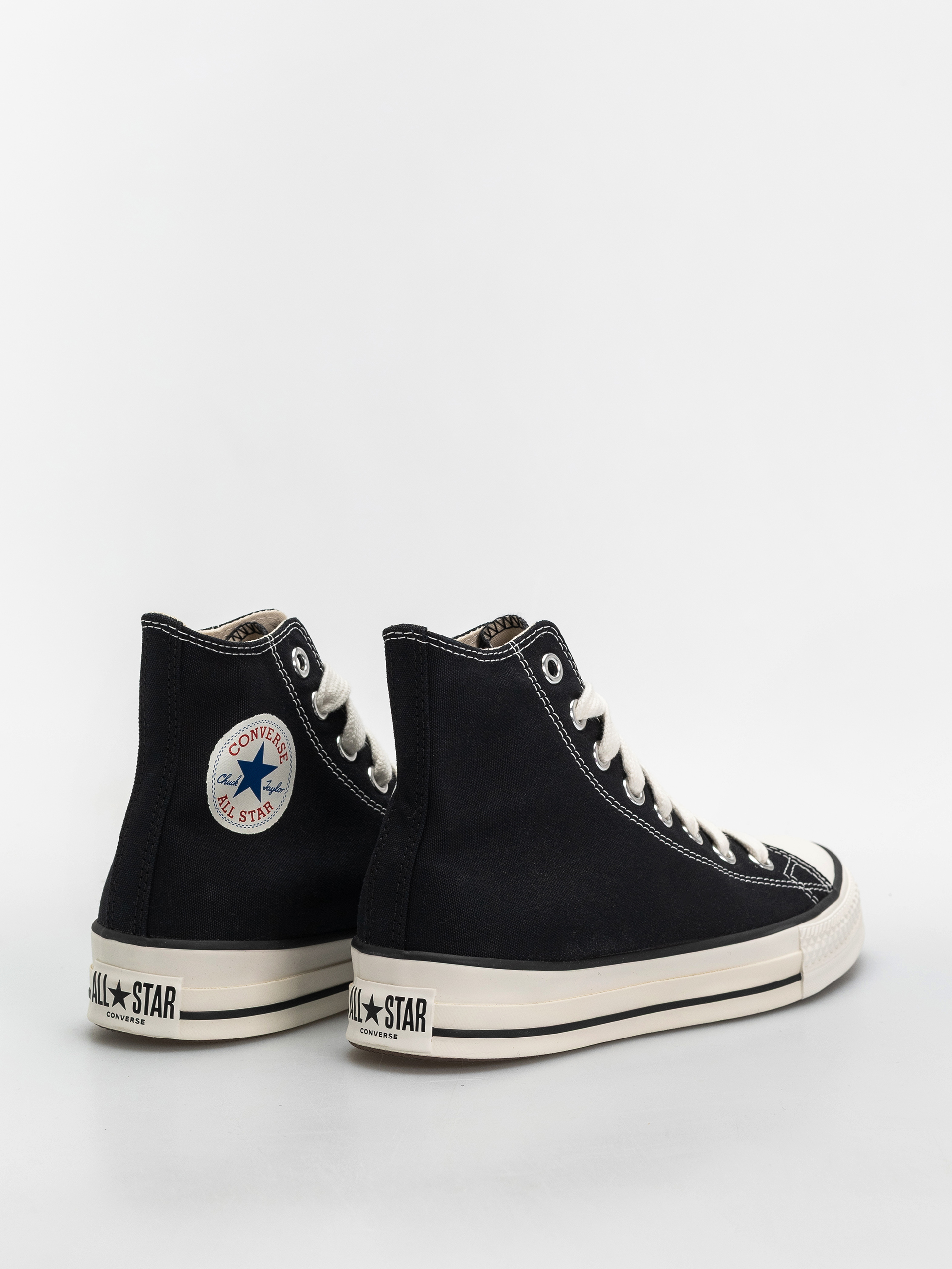 Converse Chucks Chuck Taylor Throwback Hi (black/vintage white)