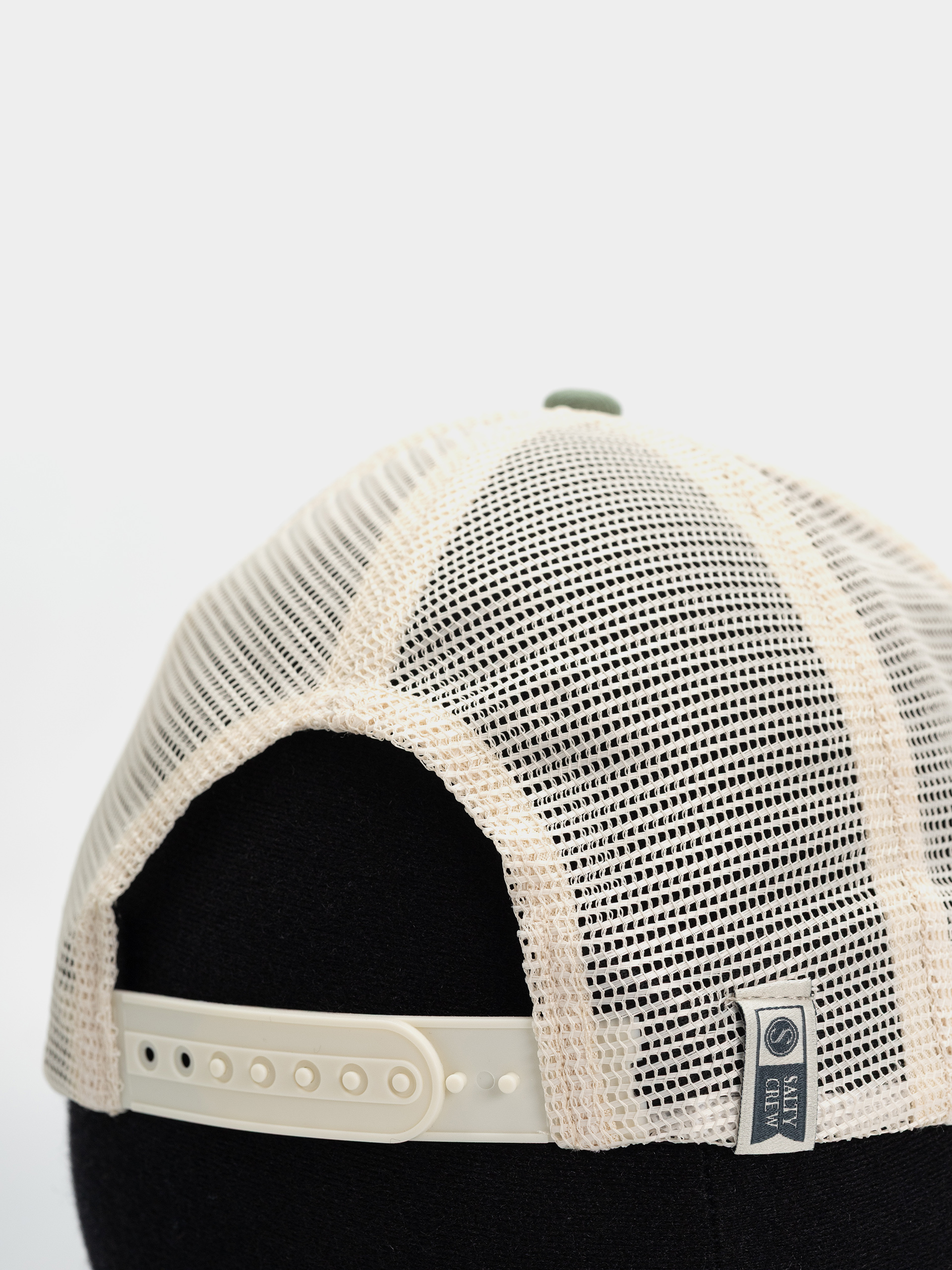 Salty Crew Cap Border Trucker (off white/mid green)