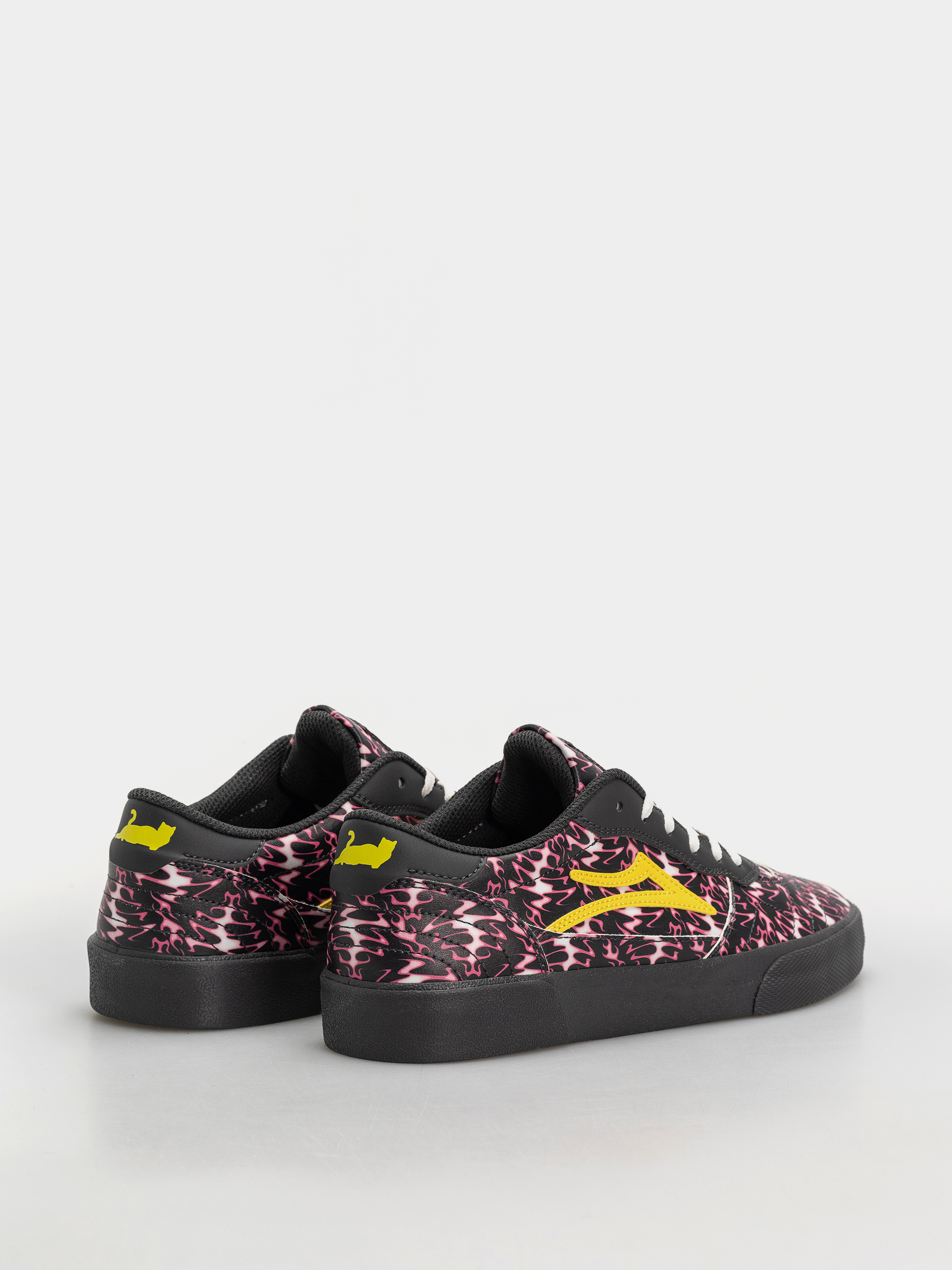 Lakai Shoes Cambridge Lakai X Rip'N'Dip - black, pink (pink flame)