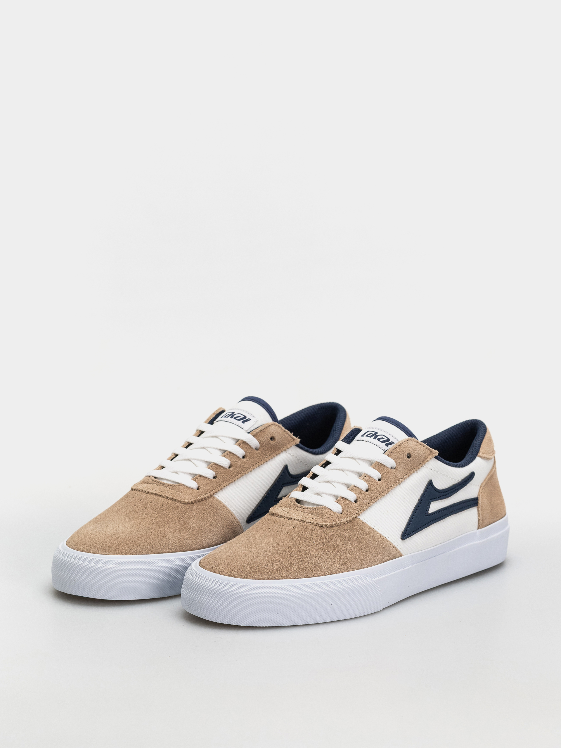 Lakai Shoes Manchester (white/tan/navy)