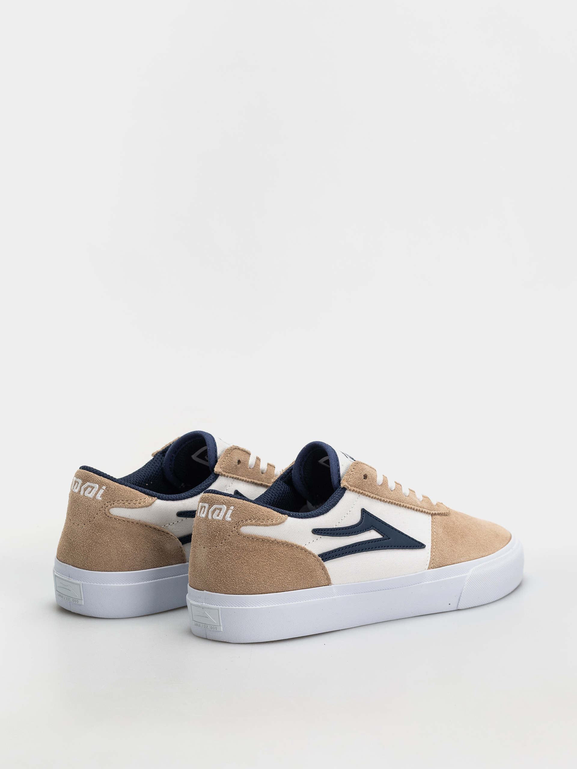Lakai Schuhe Manchester (white/tan/navy)