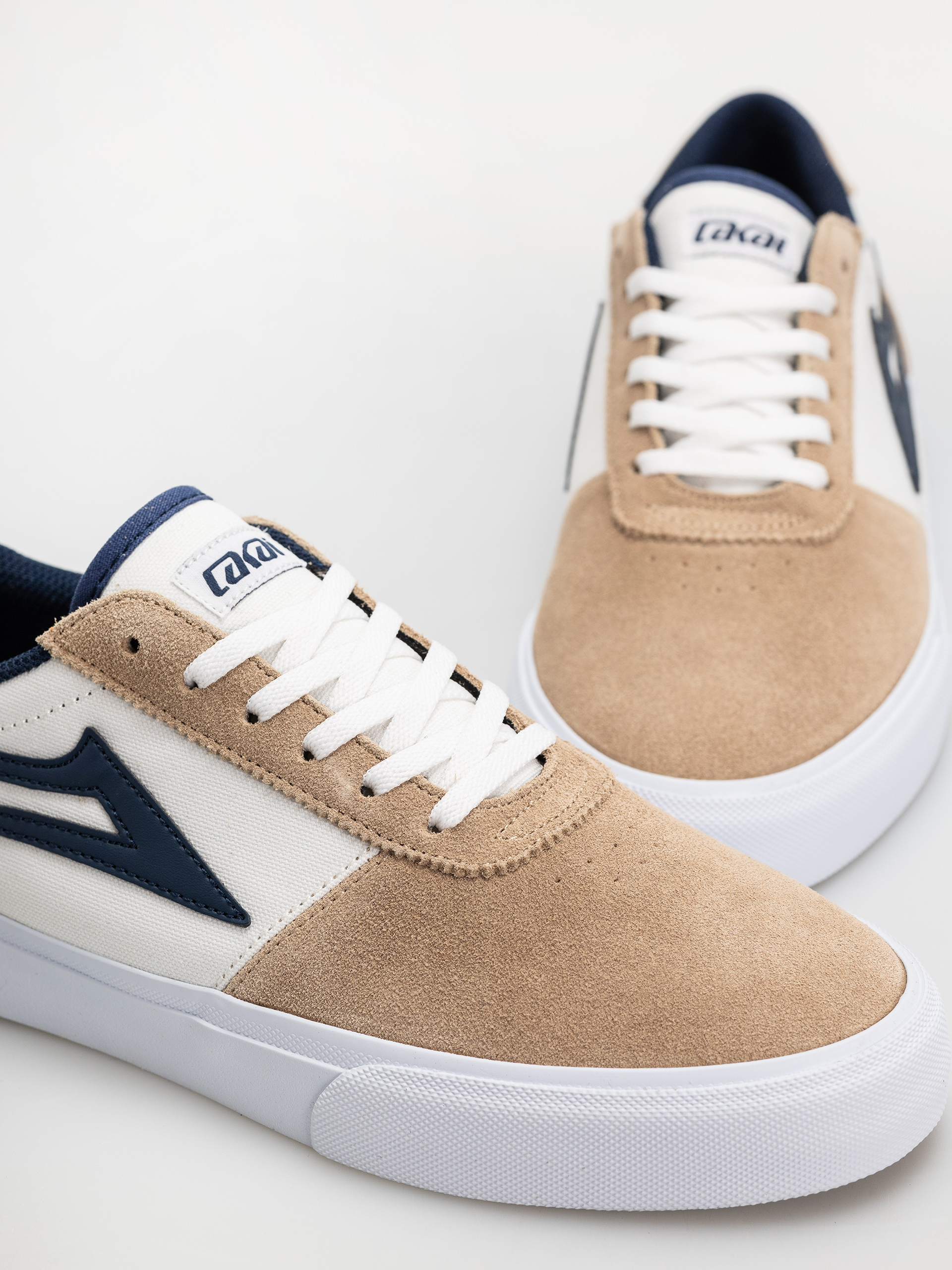 Lakai Shoes Manchester (white/tan/navy)