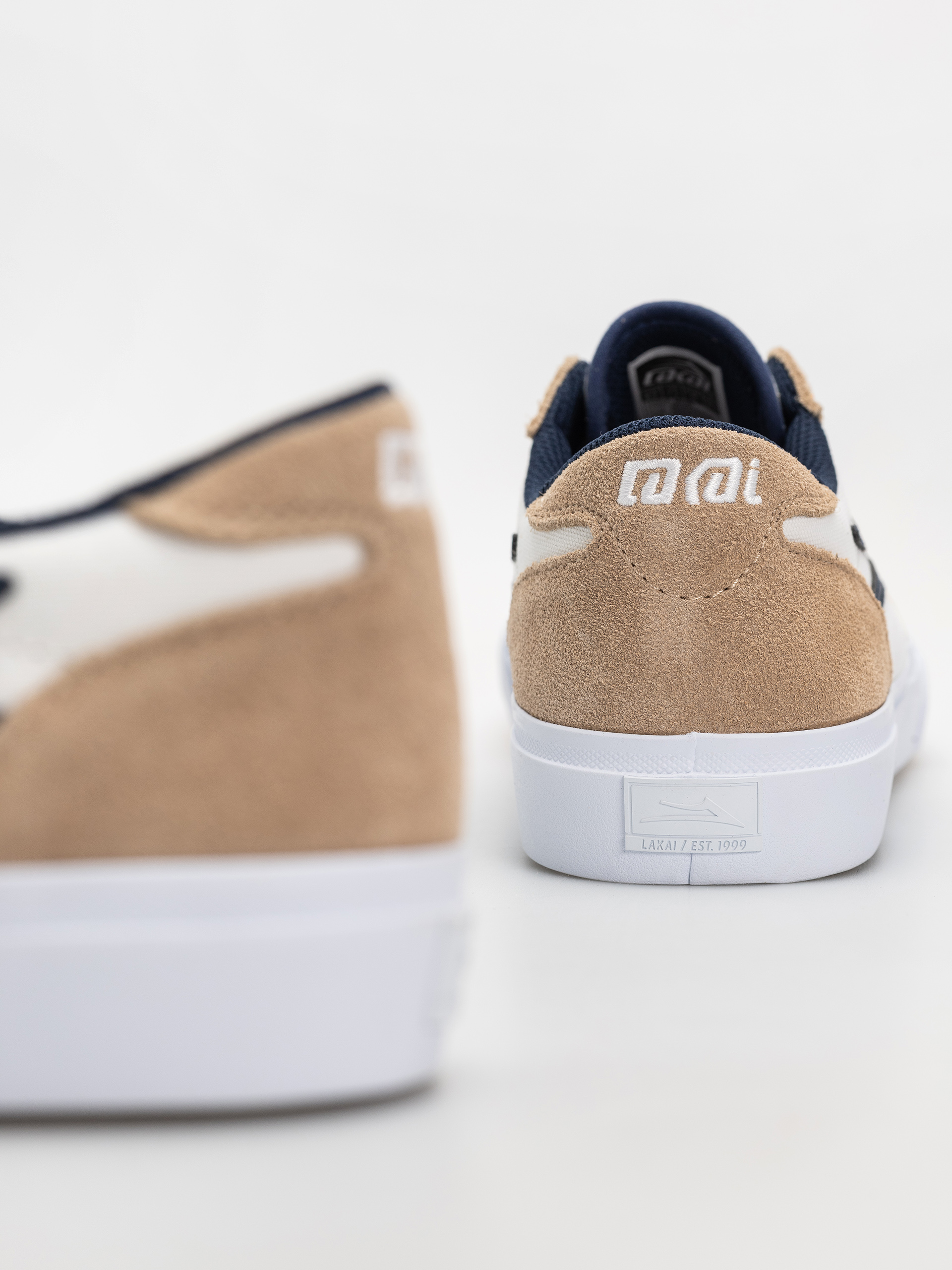Lakai Shoes Manchester (white/tan/navy)
