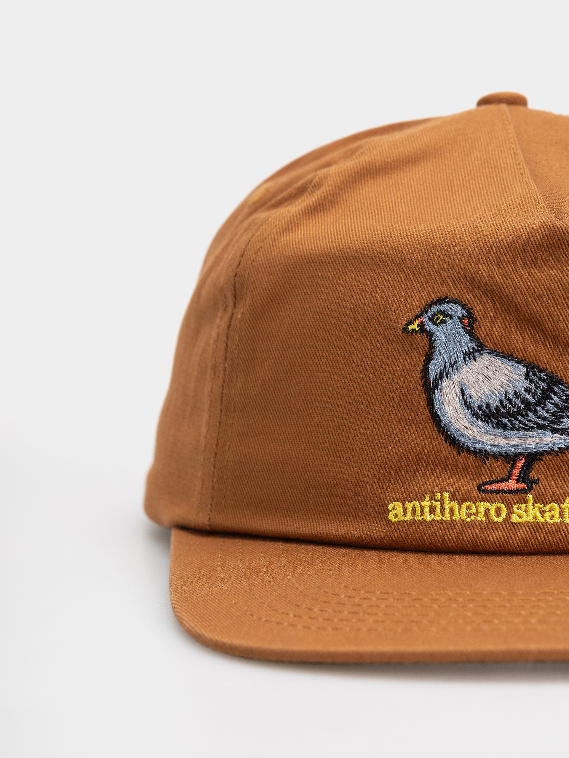 Antihero Cap Lil Pigeon (medium brown/yellow)