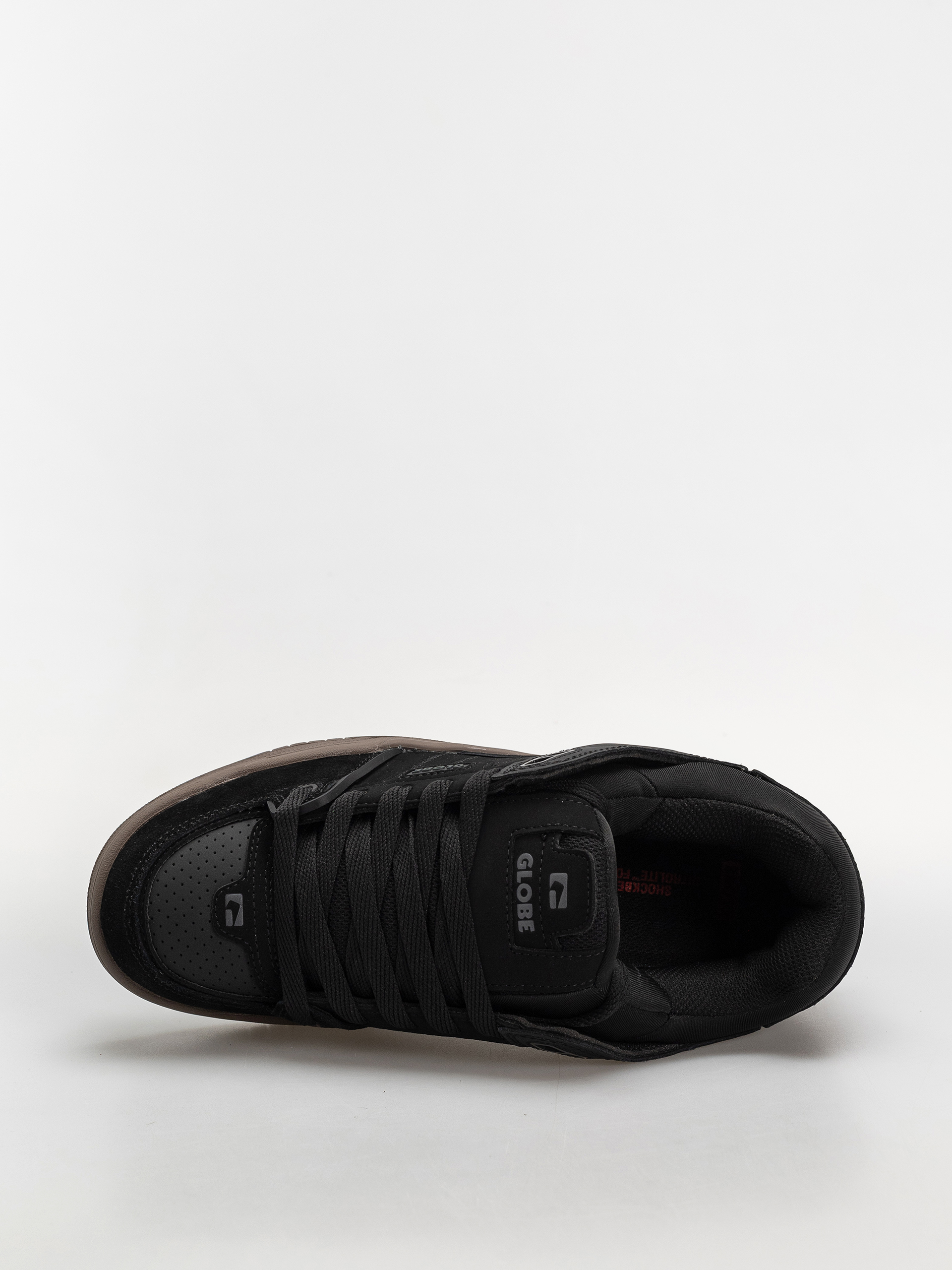 Globe Schuhe Fusion (black/tobacco gum)