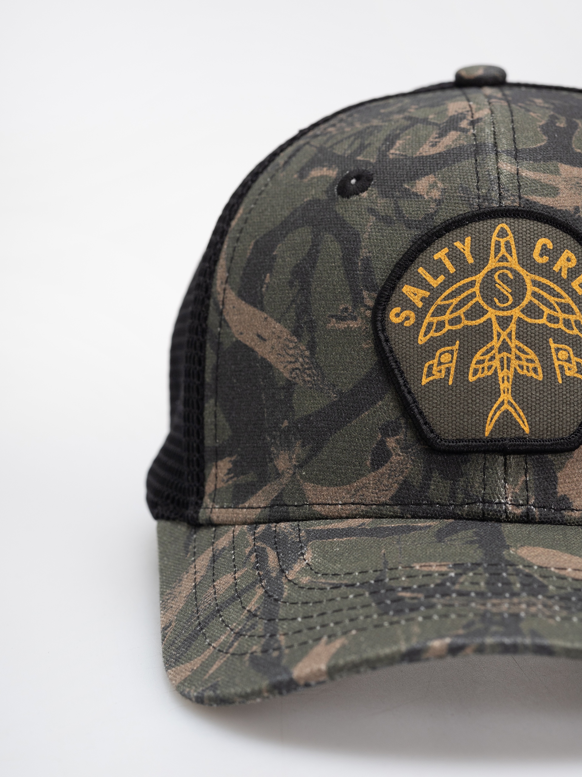 Salty Crew Cap Flyer Ops Trucker (camo)