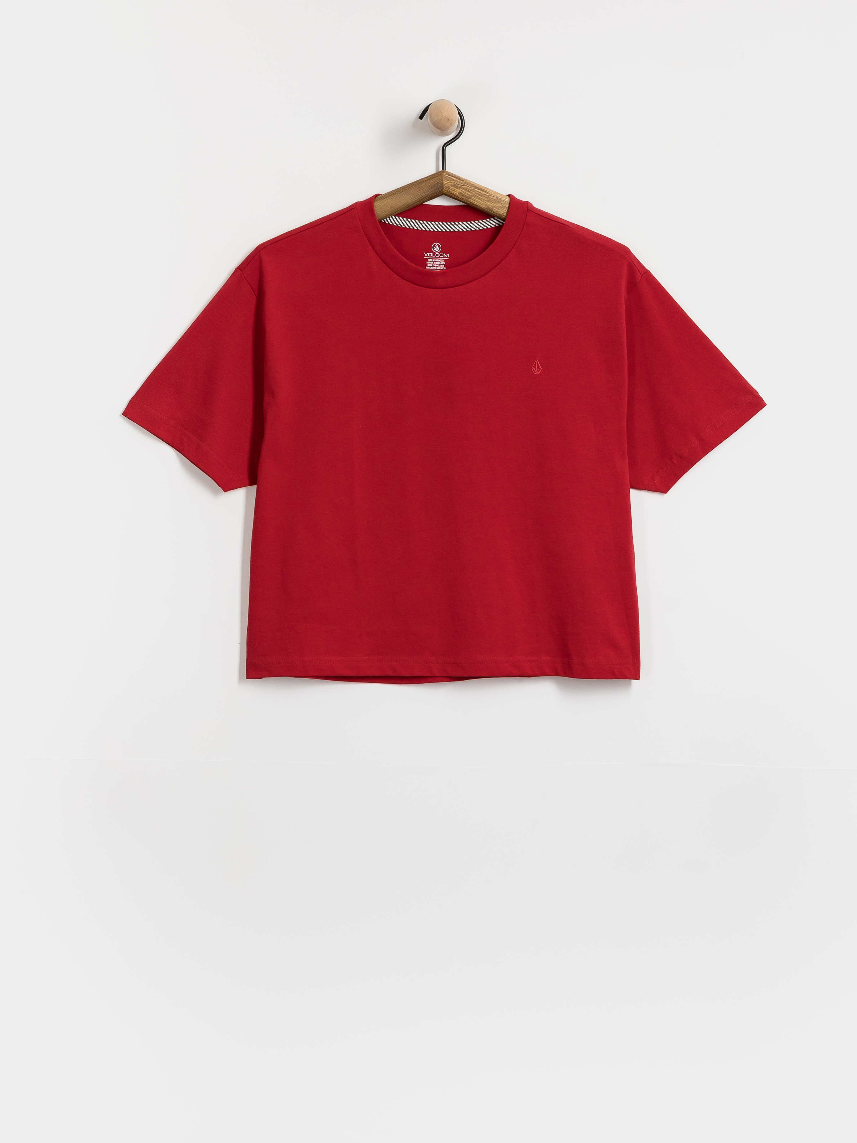 Volcom Stone Blanks Up T-shirt Wmn (deep red)