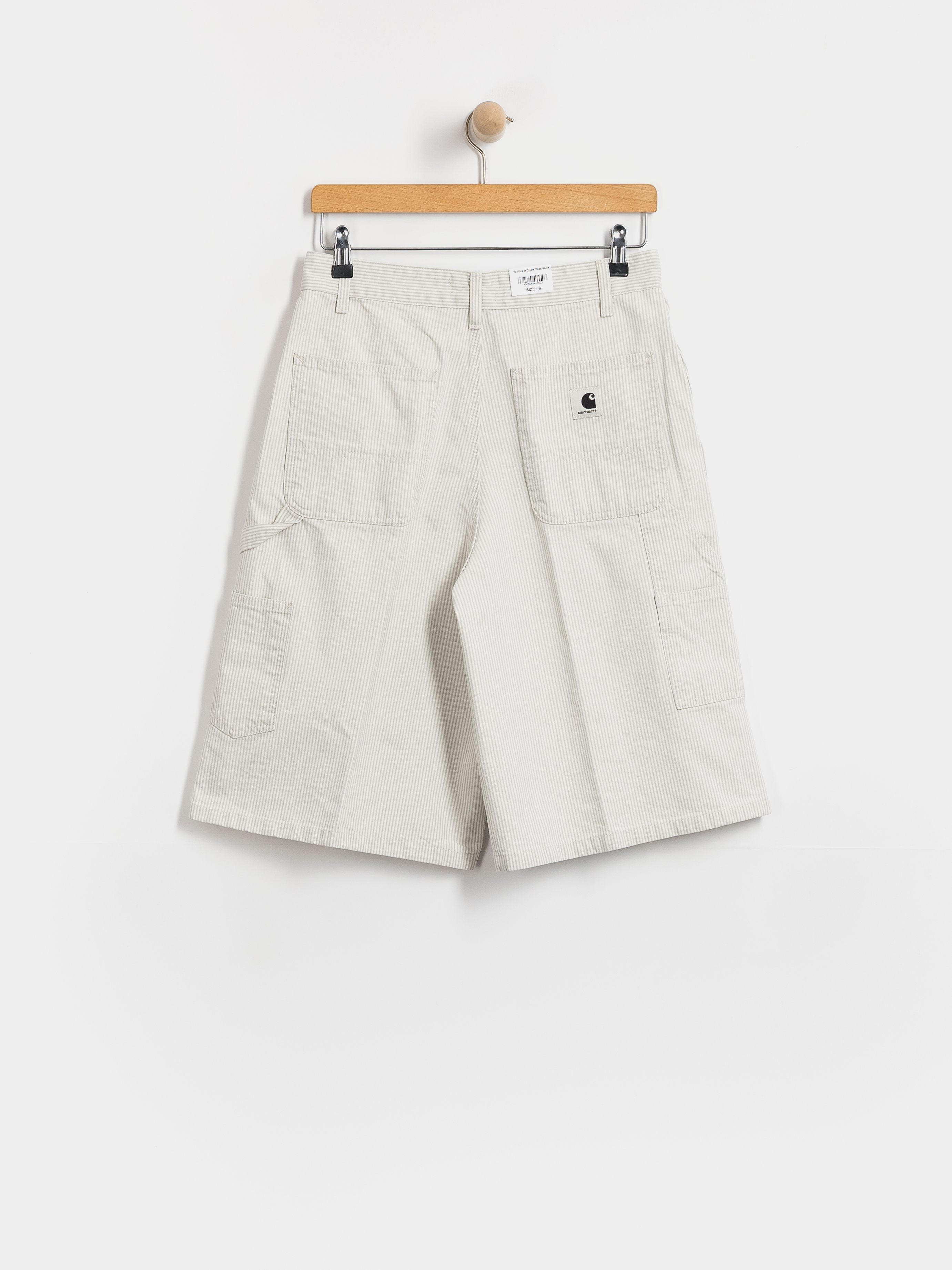 Carhartt WIP Mercer Single Knee Wmn Shorts (mercer stripe/graphite/wax)