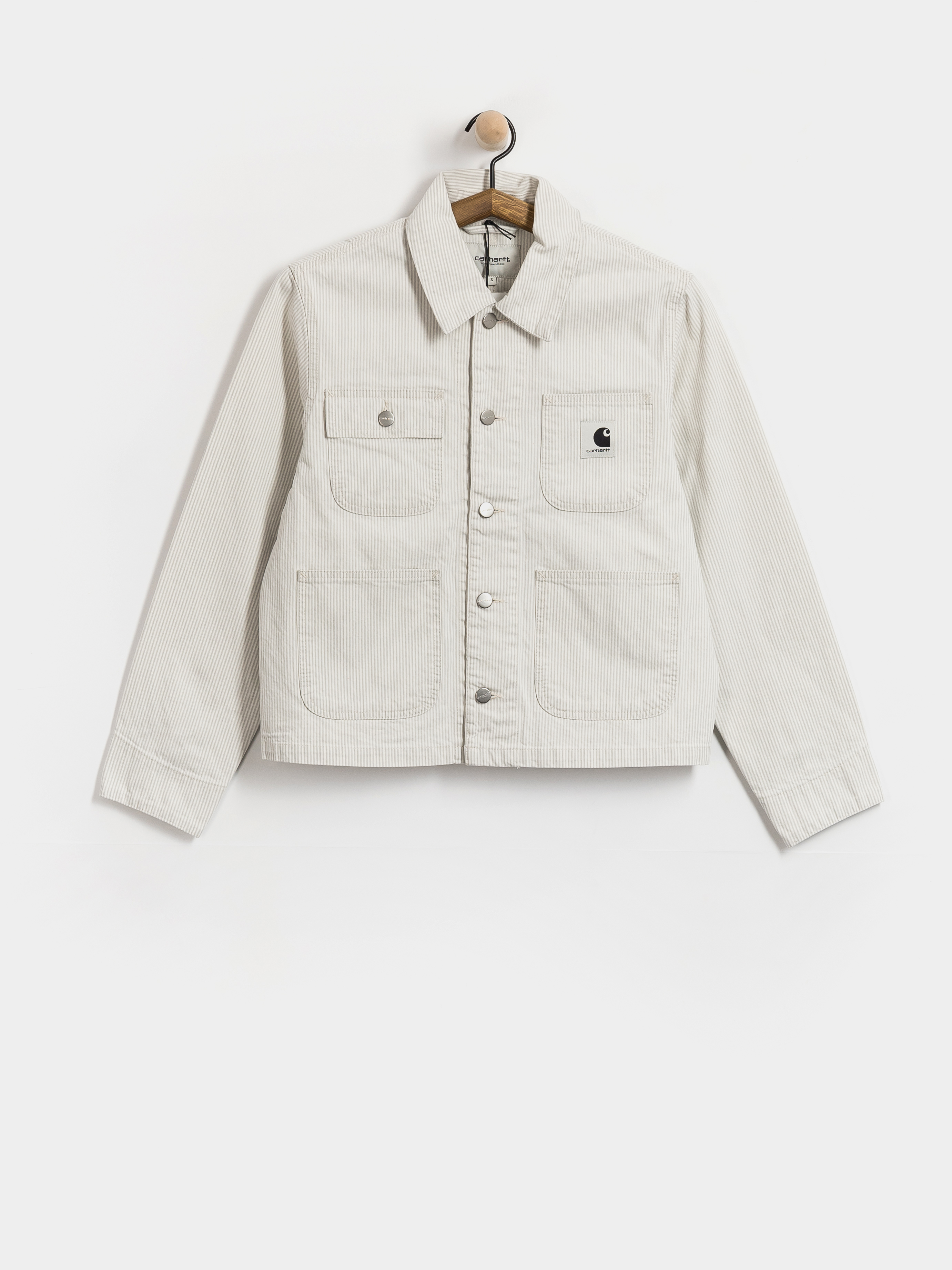 Carhartt WIP Mercer Chore Coat Wmn Jacket (mercer stripe/graphite/wax)