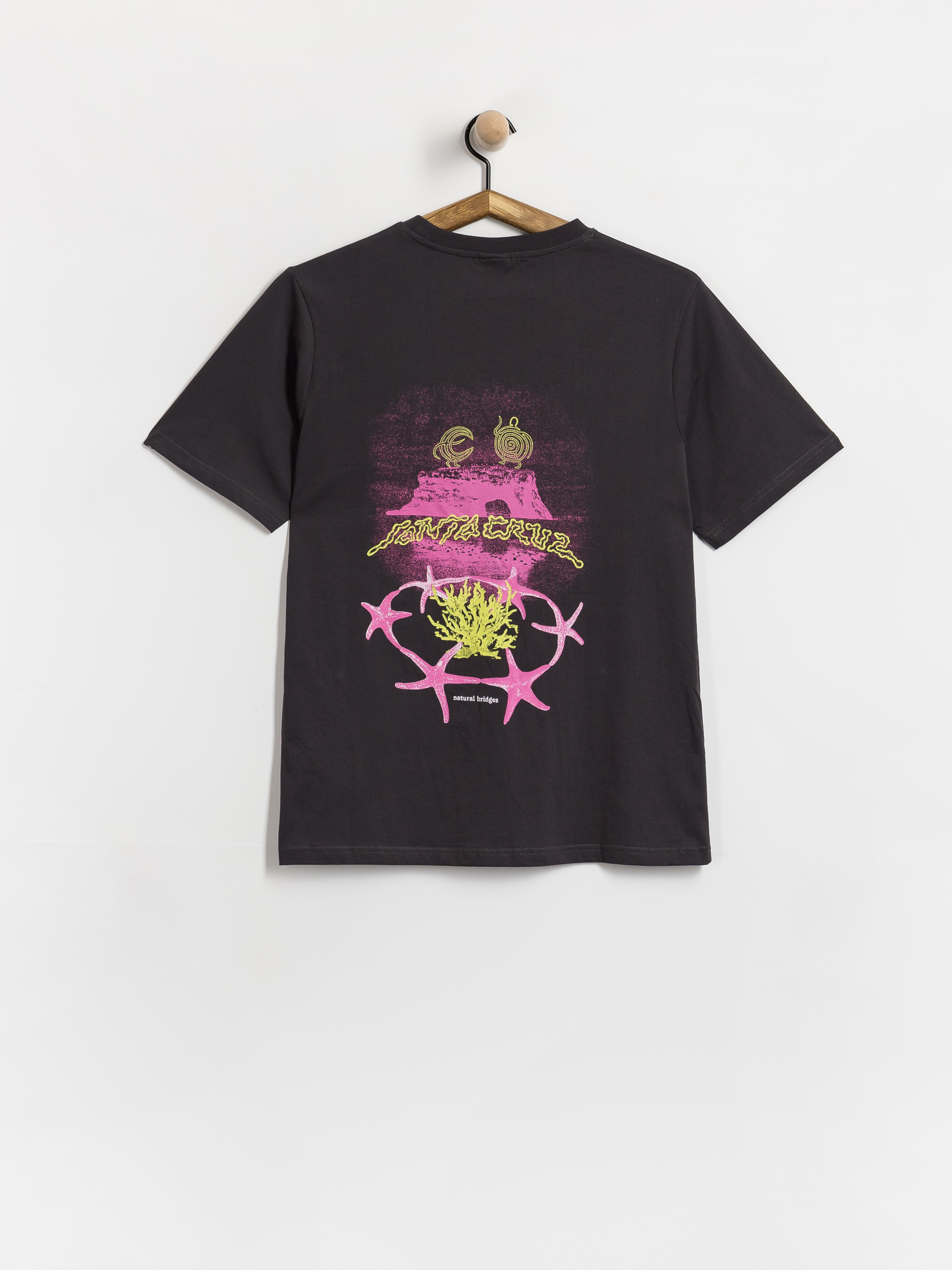 Santa Cruz Ornate Dot Front Oversized Wmn T-Shirt - black (black