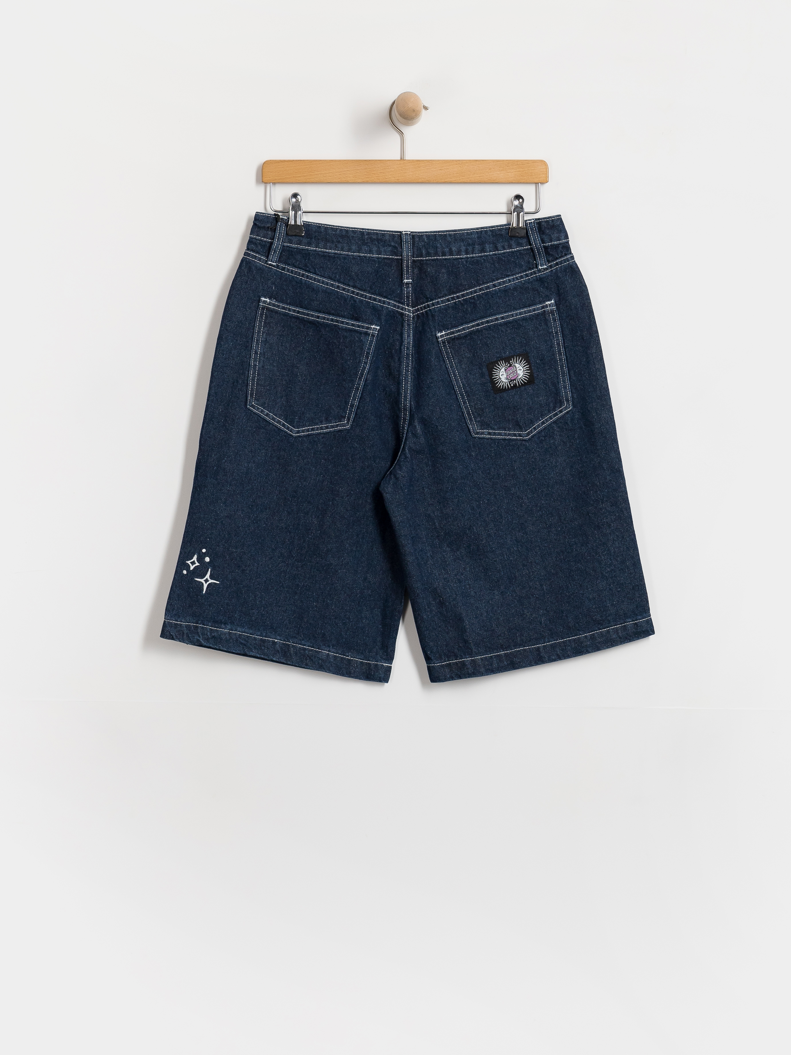 Santa Cruz Split Sun Wmn Shorts - navy blue (dark denim)