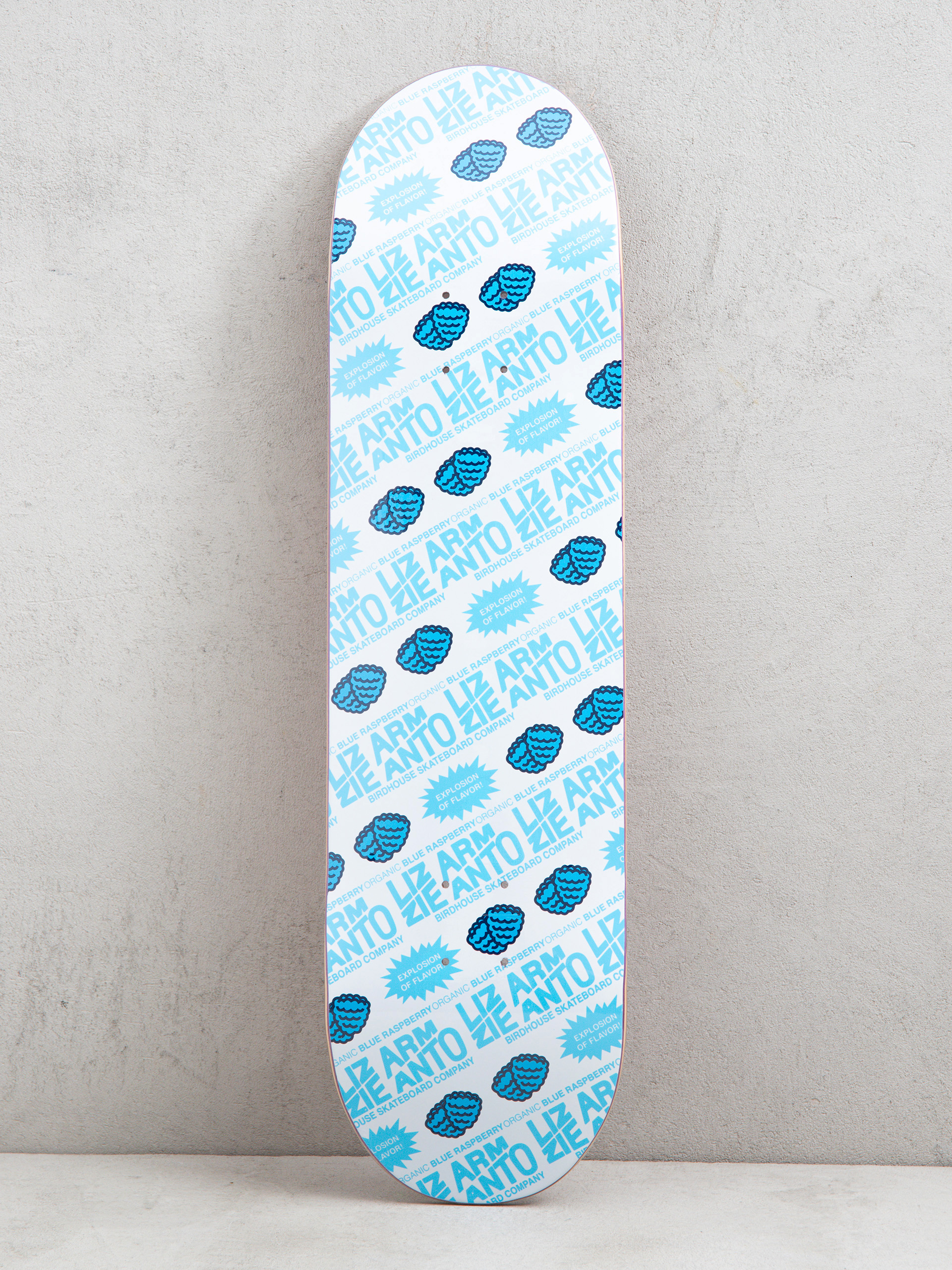Birdhouse Lizzie Blue Razz Deck (blue)
