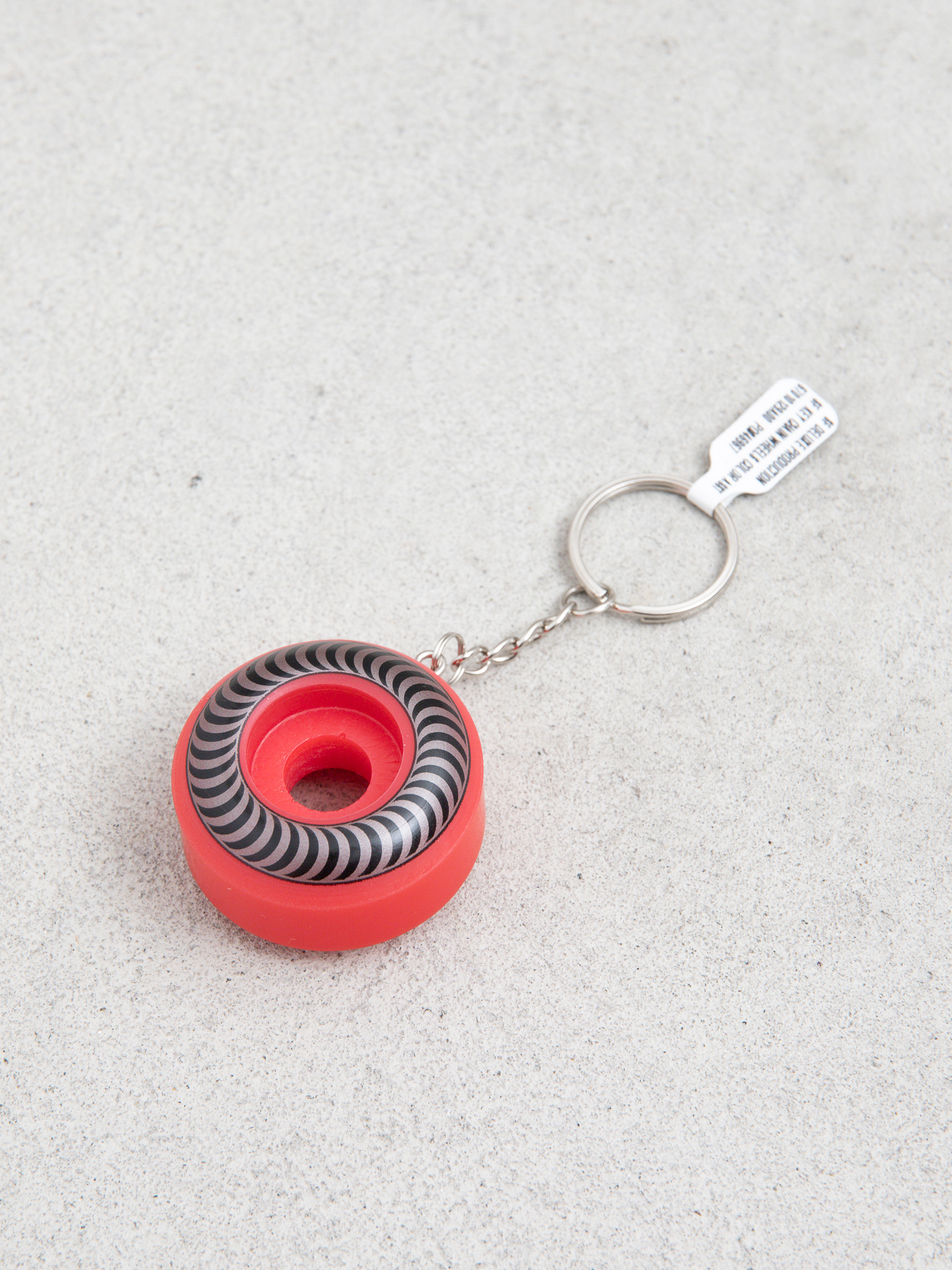 Spitfire Wheel Keychain Keychain - red (red)