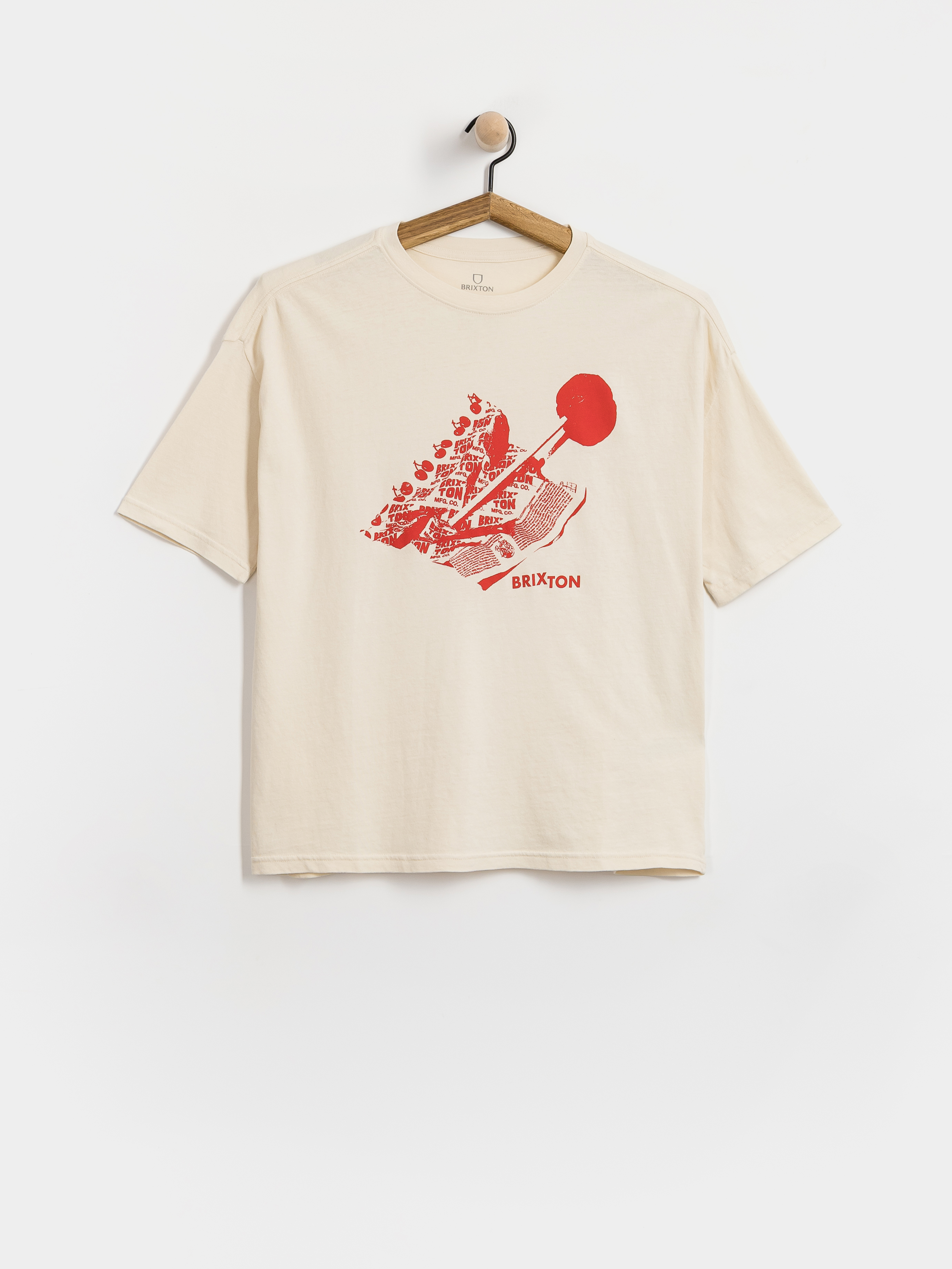 Brixton T-Shirt Sweet Treat Oversized Bf Wmn (whitecap)