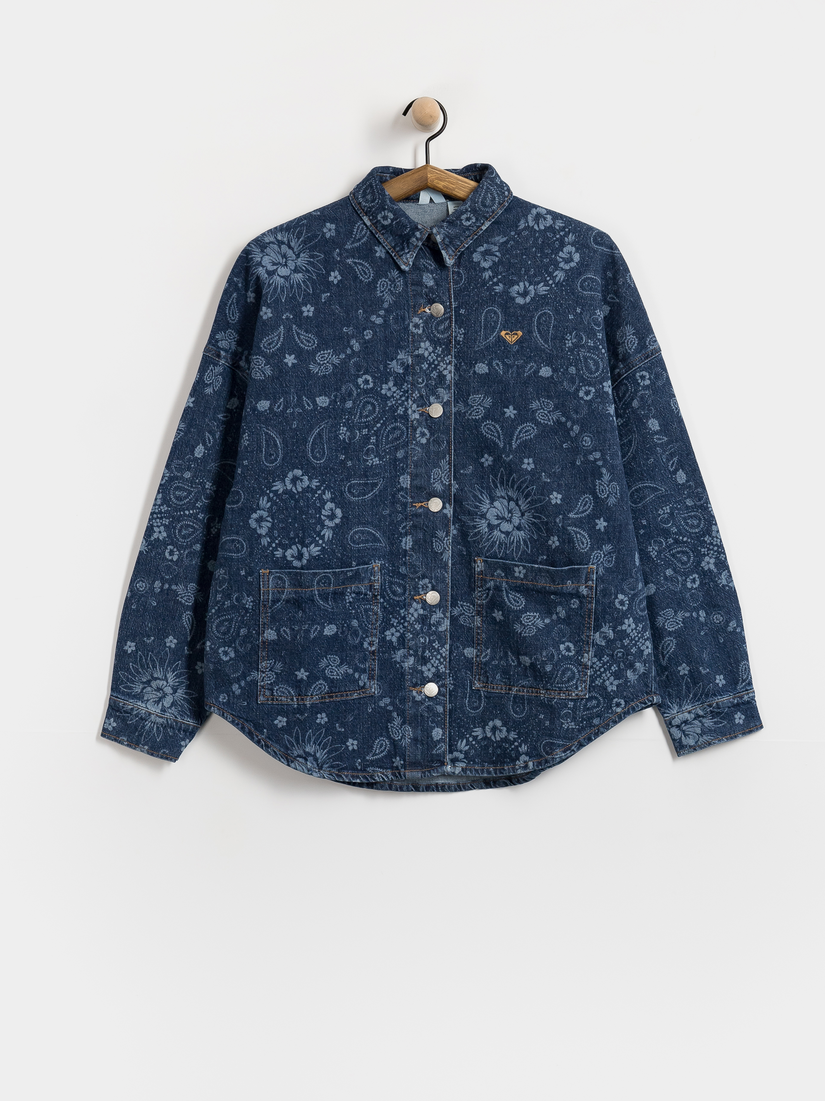 Roxy Kick Back Washed Denim Wmn Shirt