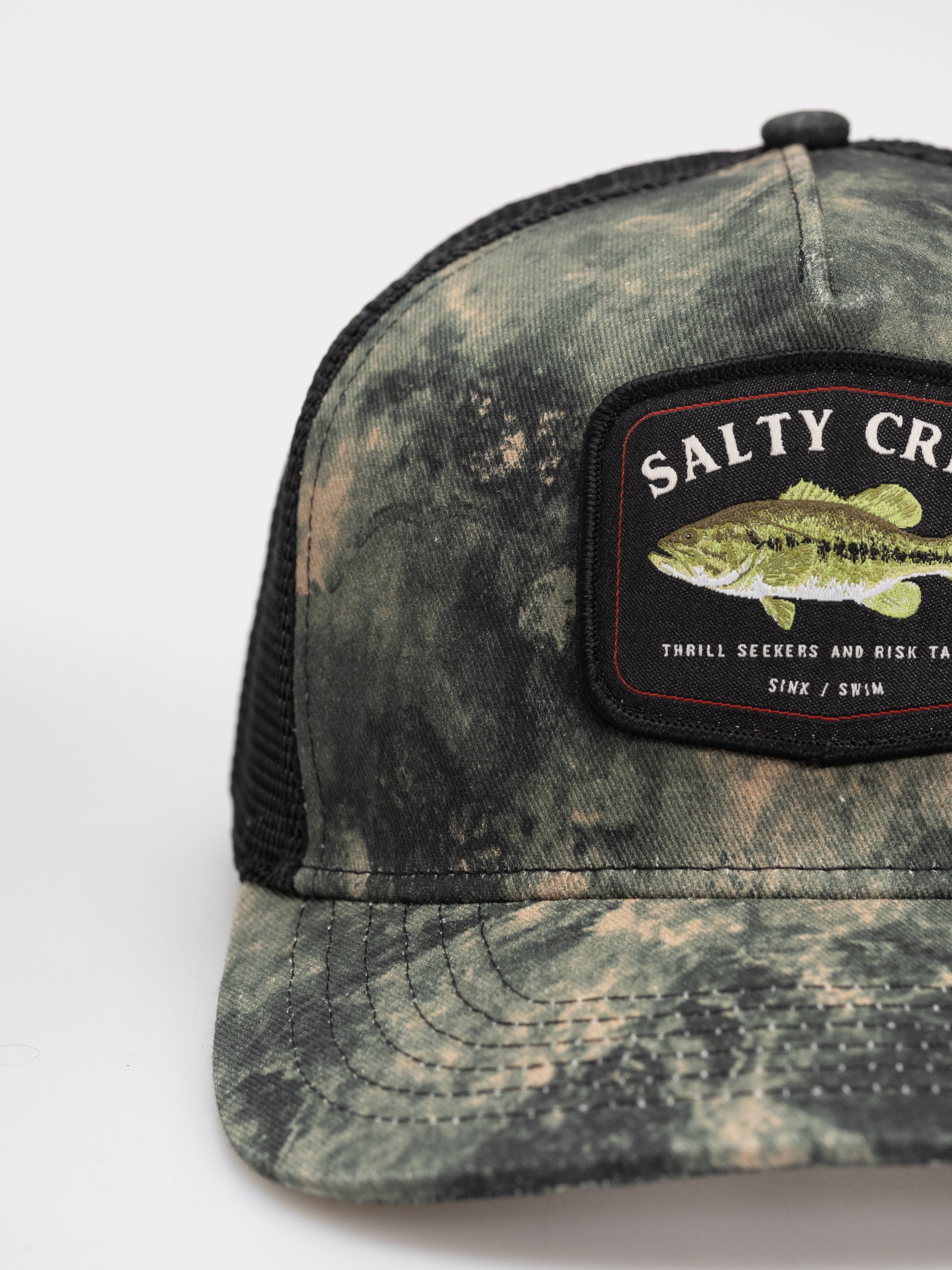 Salty Crew Cap Bigmouth Trucker (deep forest)