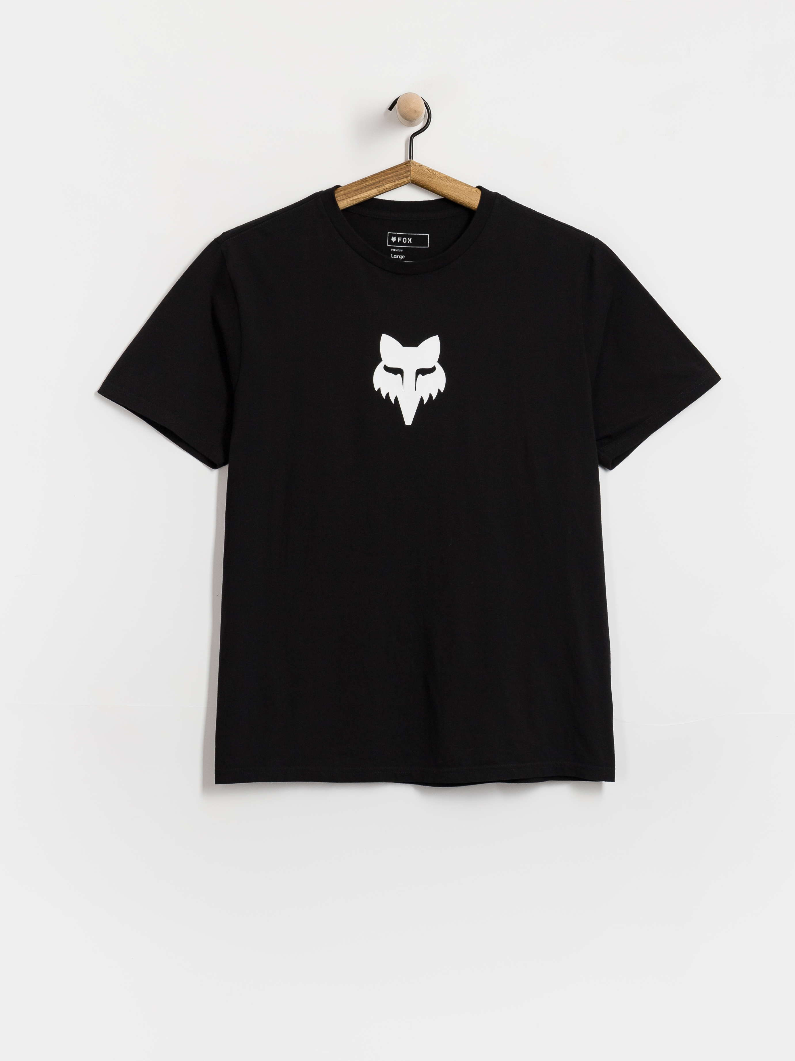 Fox T-Shirt Head 195 (black)