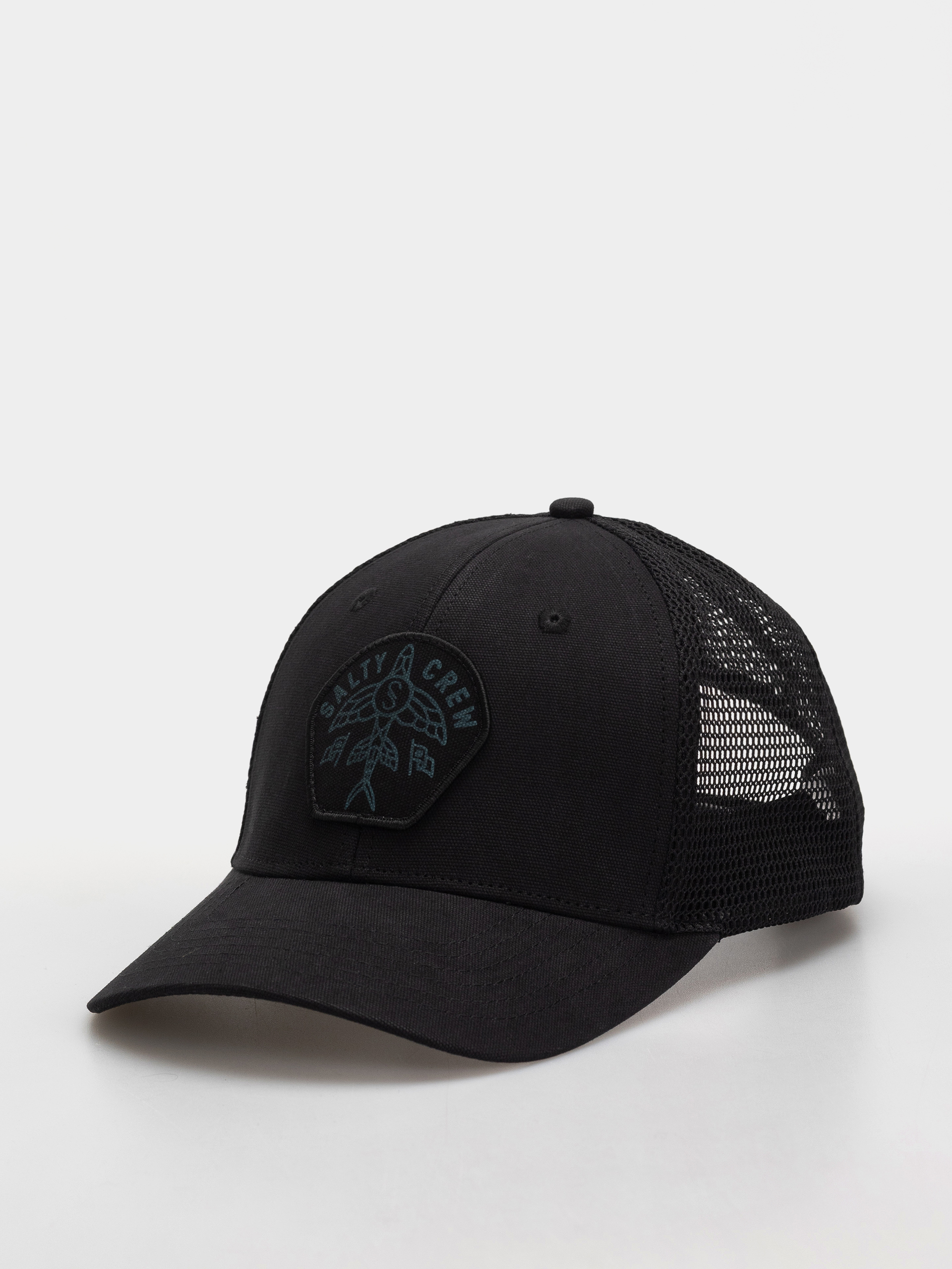 Salty Crew Cap Flyer Ops Trucker (black)