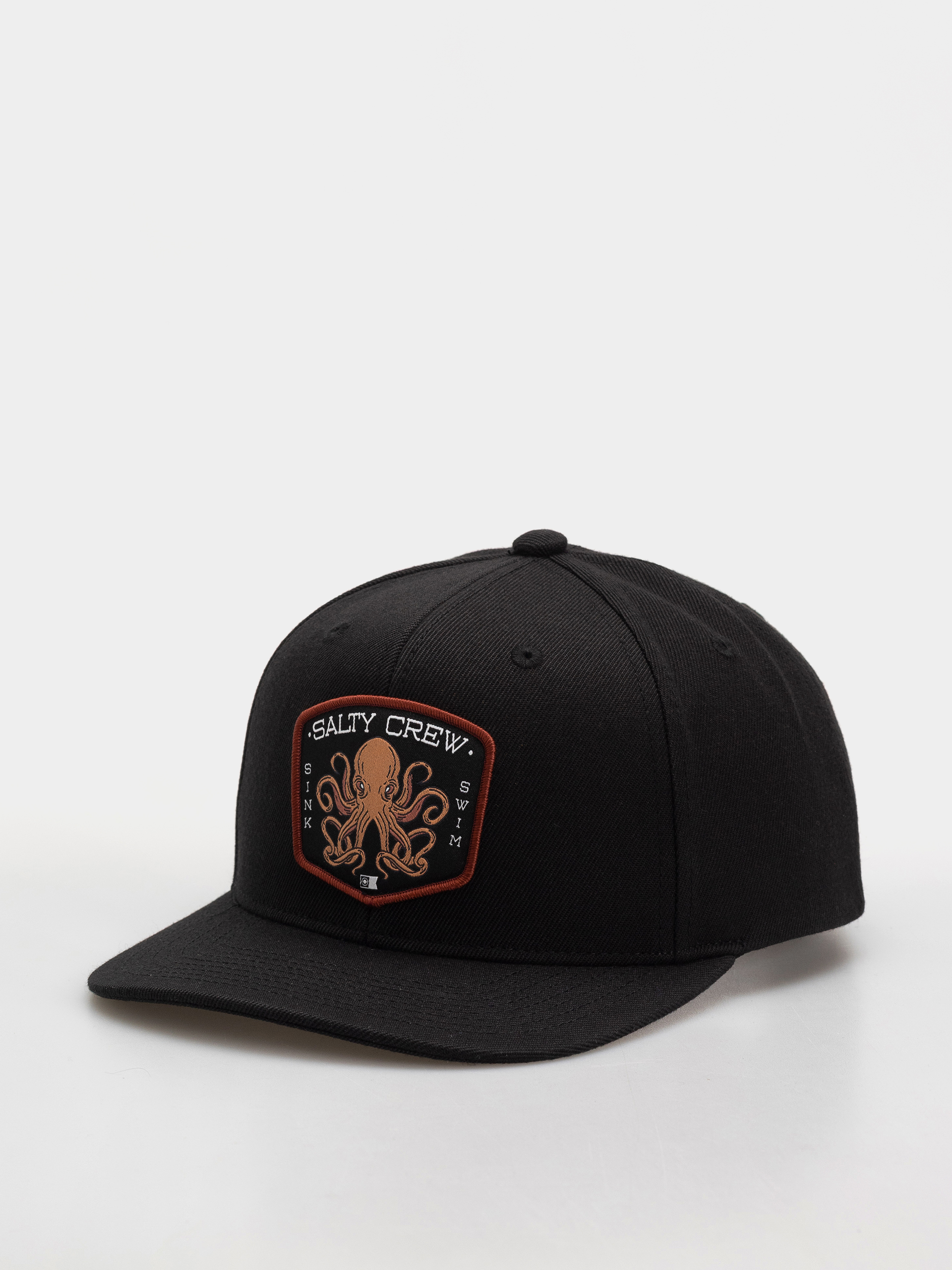Salty Crew Cap Tako Club Snapback (black)
