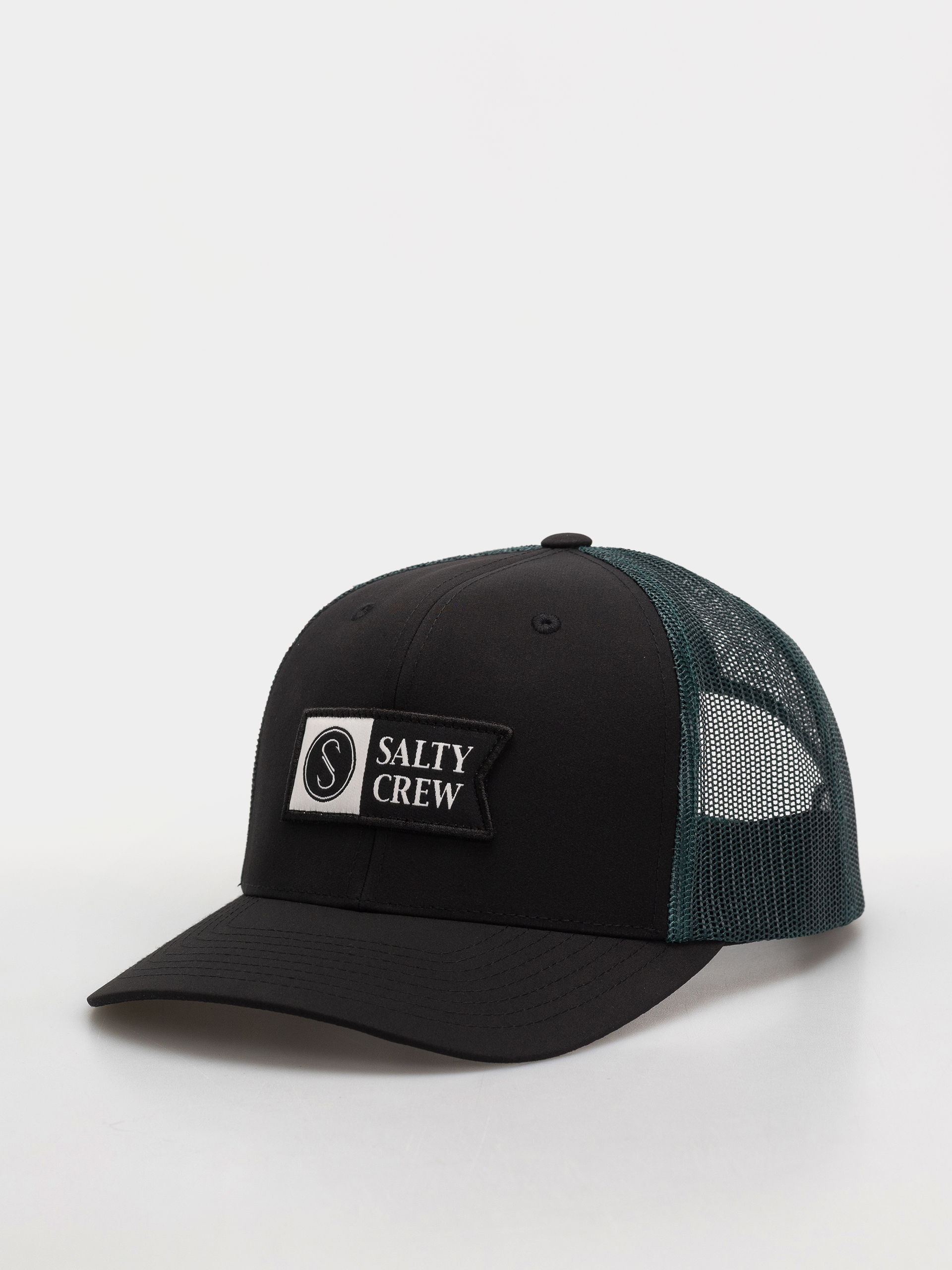 Salty Crew Cap Pinnacle 2 Retro Trucker (black/hydro)