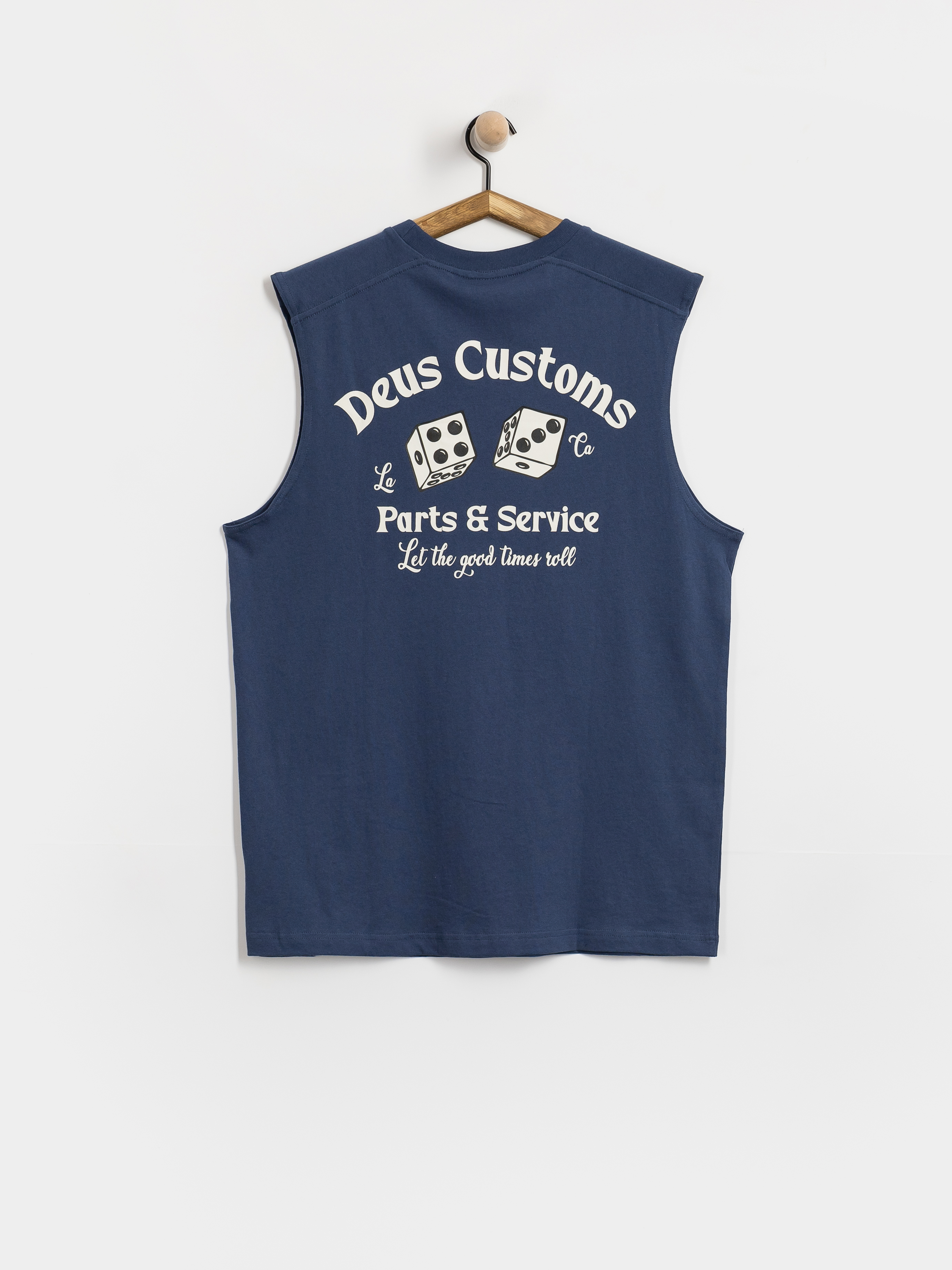 Deus Ex Machina Tank top Knucklebones Muscle (mechanic blue)