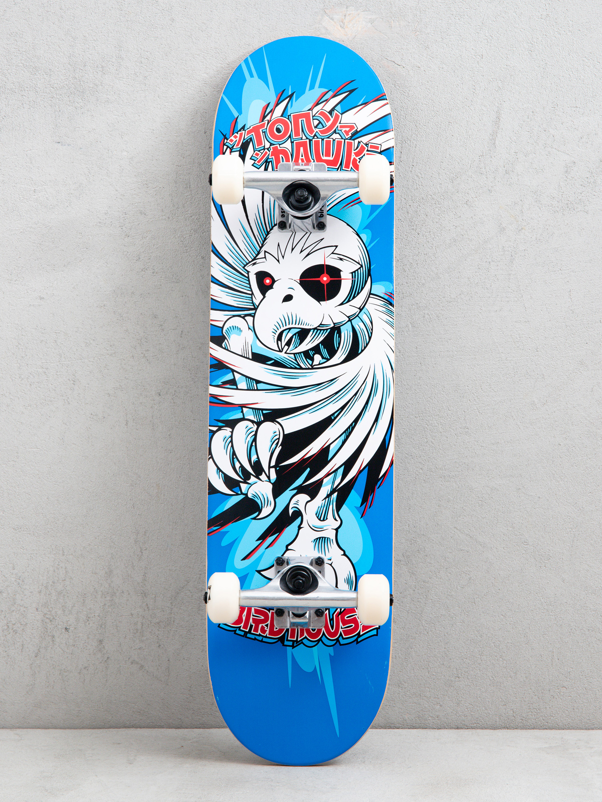 Birdhouse Skateboard Hawk Spiral (blue)