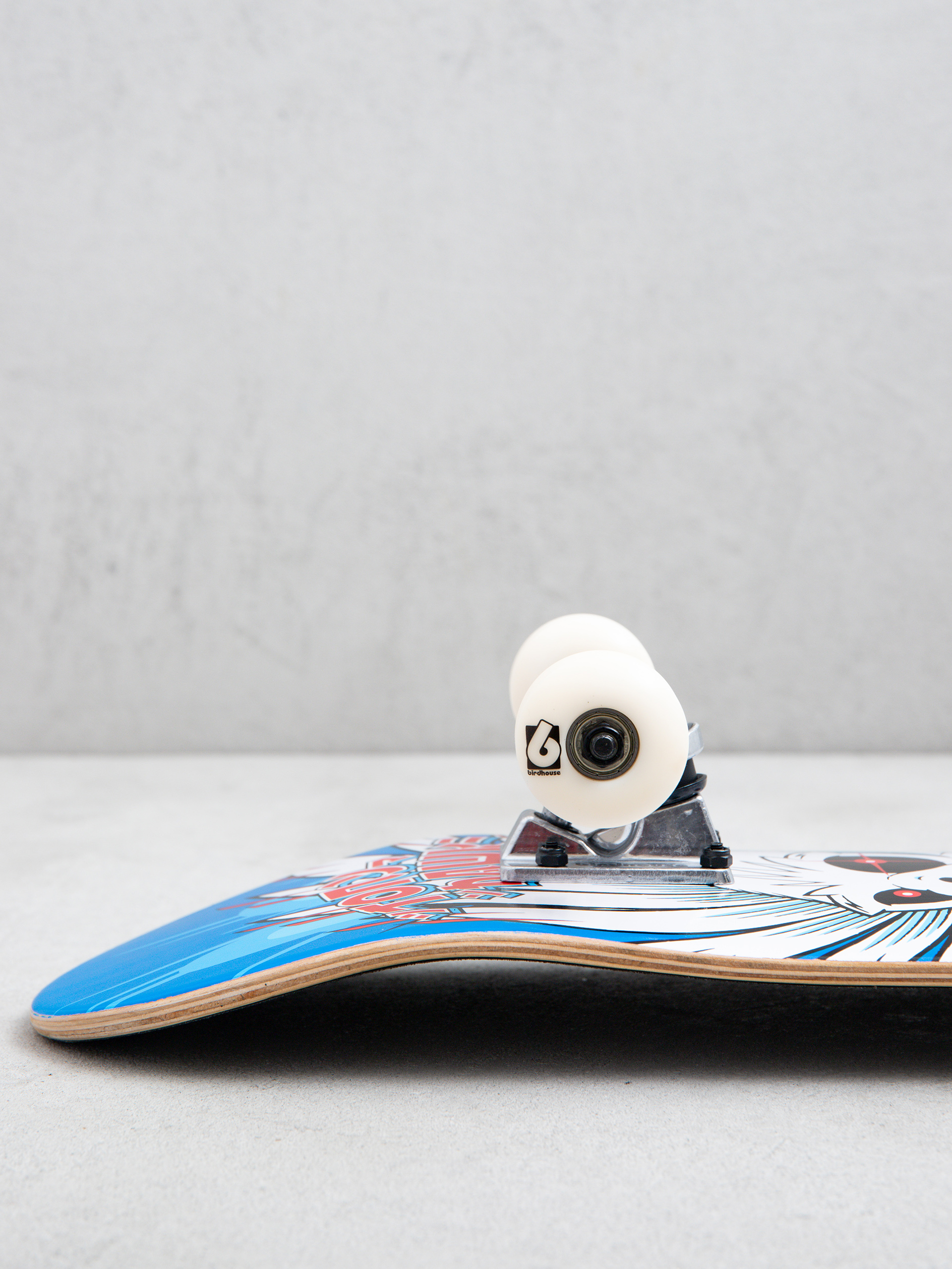 Birdhouse Skateboard Hawk Spiral (blue)