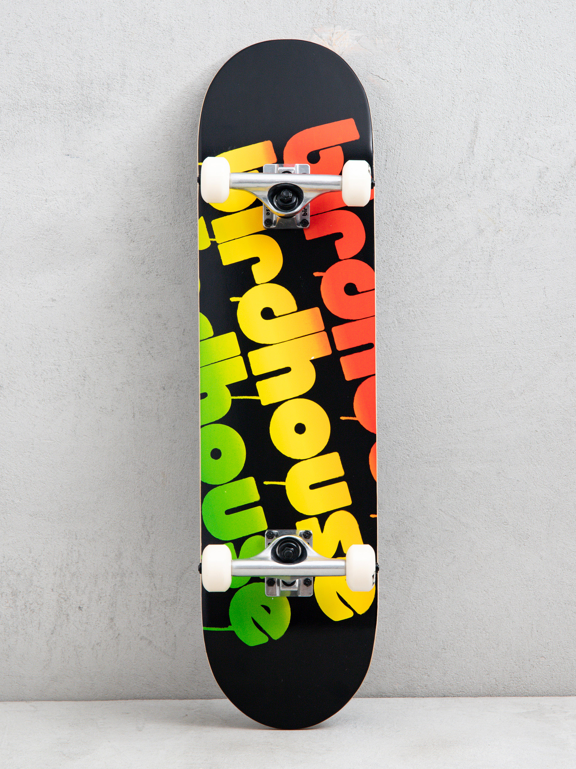 Birdhouse Skateboard Triple Stack (rasta)