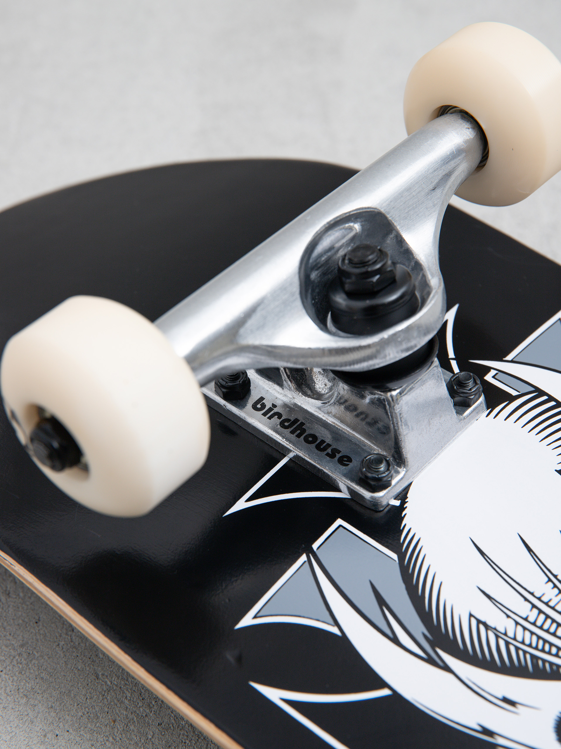 Birdhouse Skateboard Hawk Crest (black)