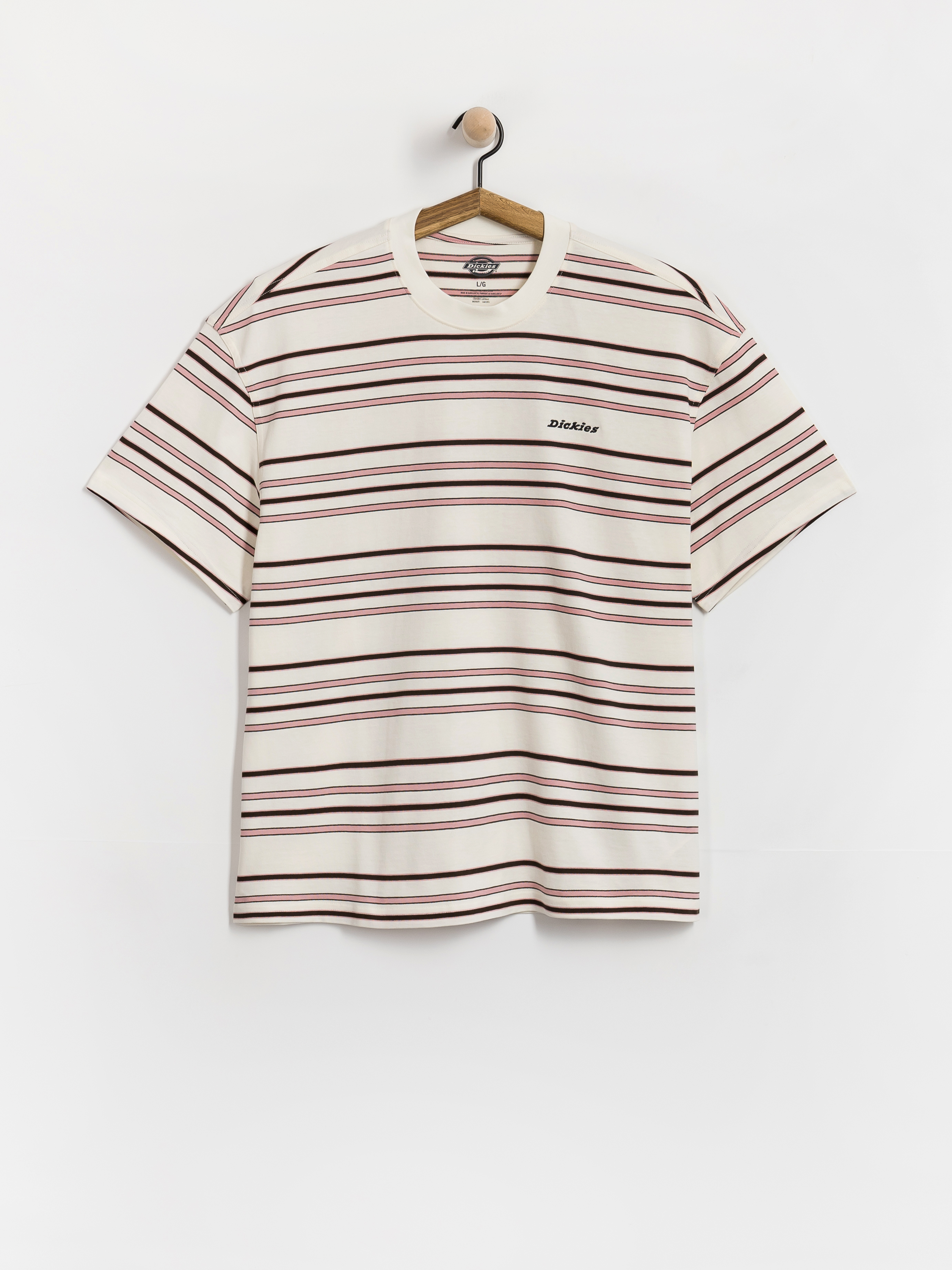 Dickies East Liberty Stripe T-Shirt (egret)