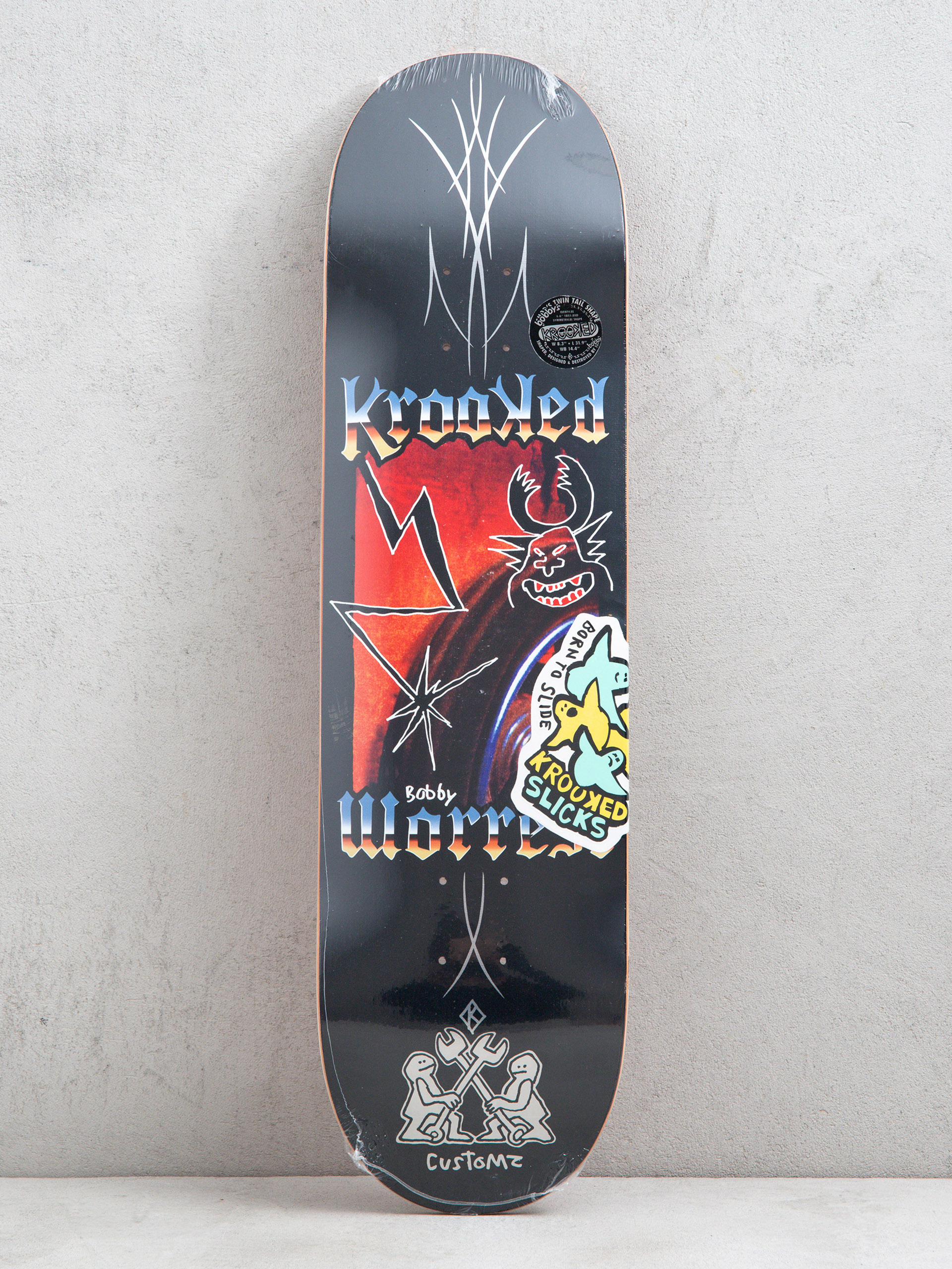 Krooked Cromer Pantone Deck (white)