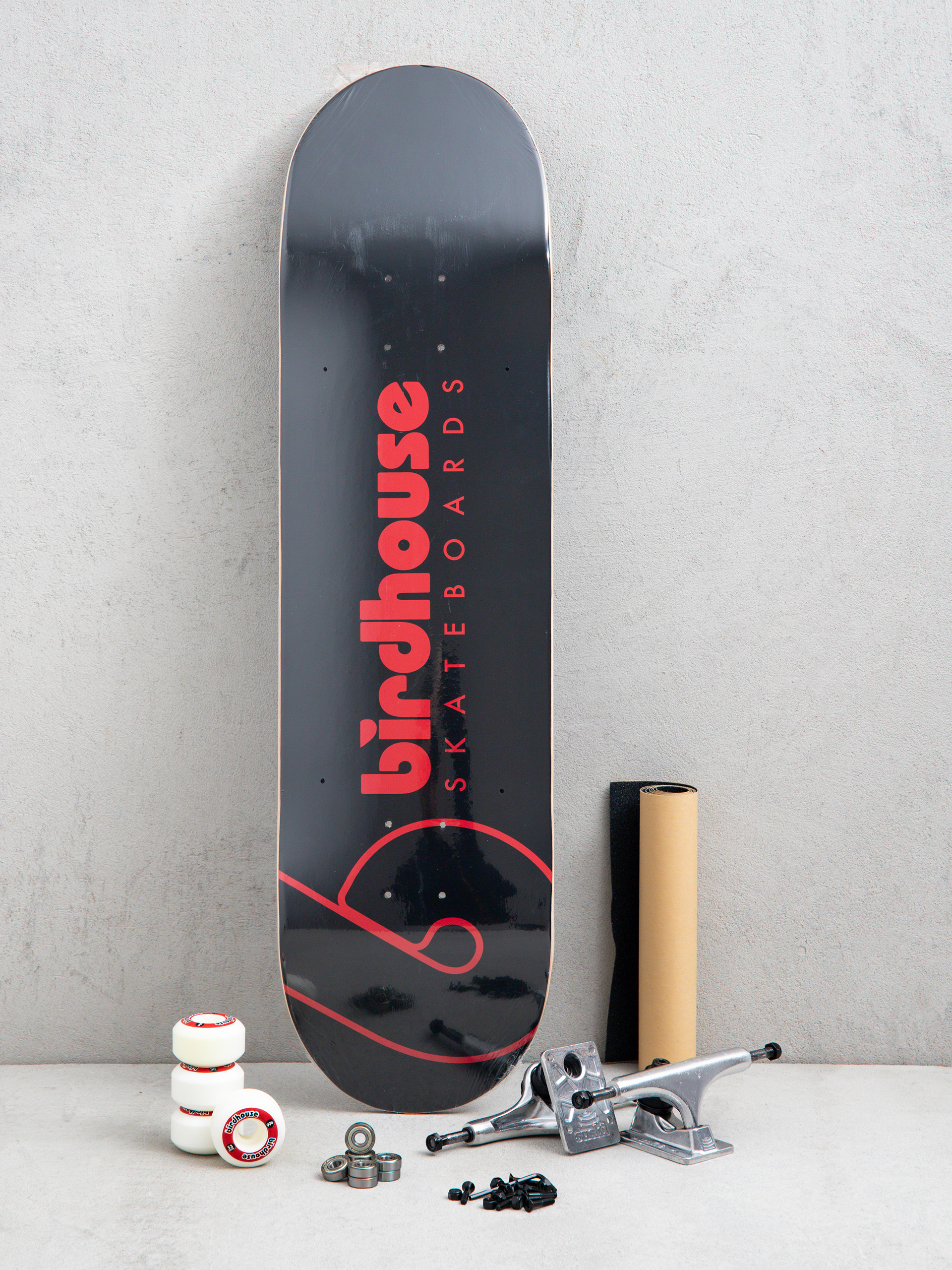 Birdhouse Team Logo Skateboard (black)