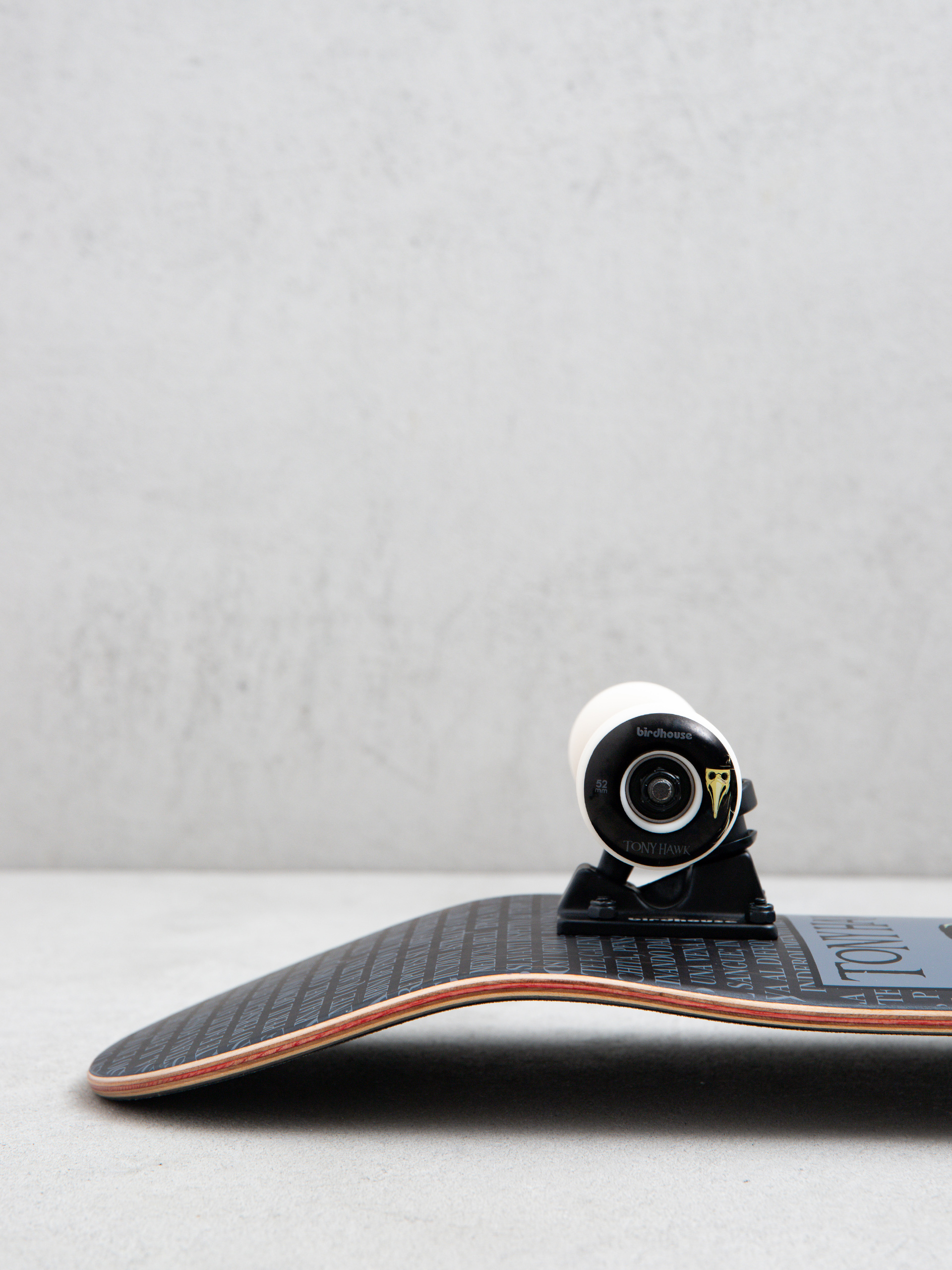 Birdhouse Hawk Plague Doctor Skateboard (black)