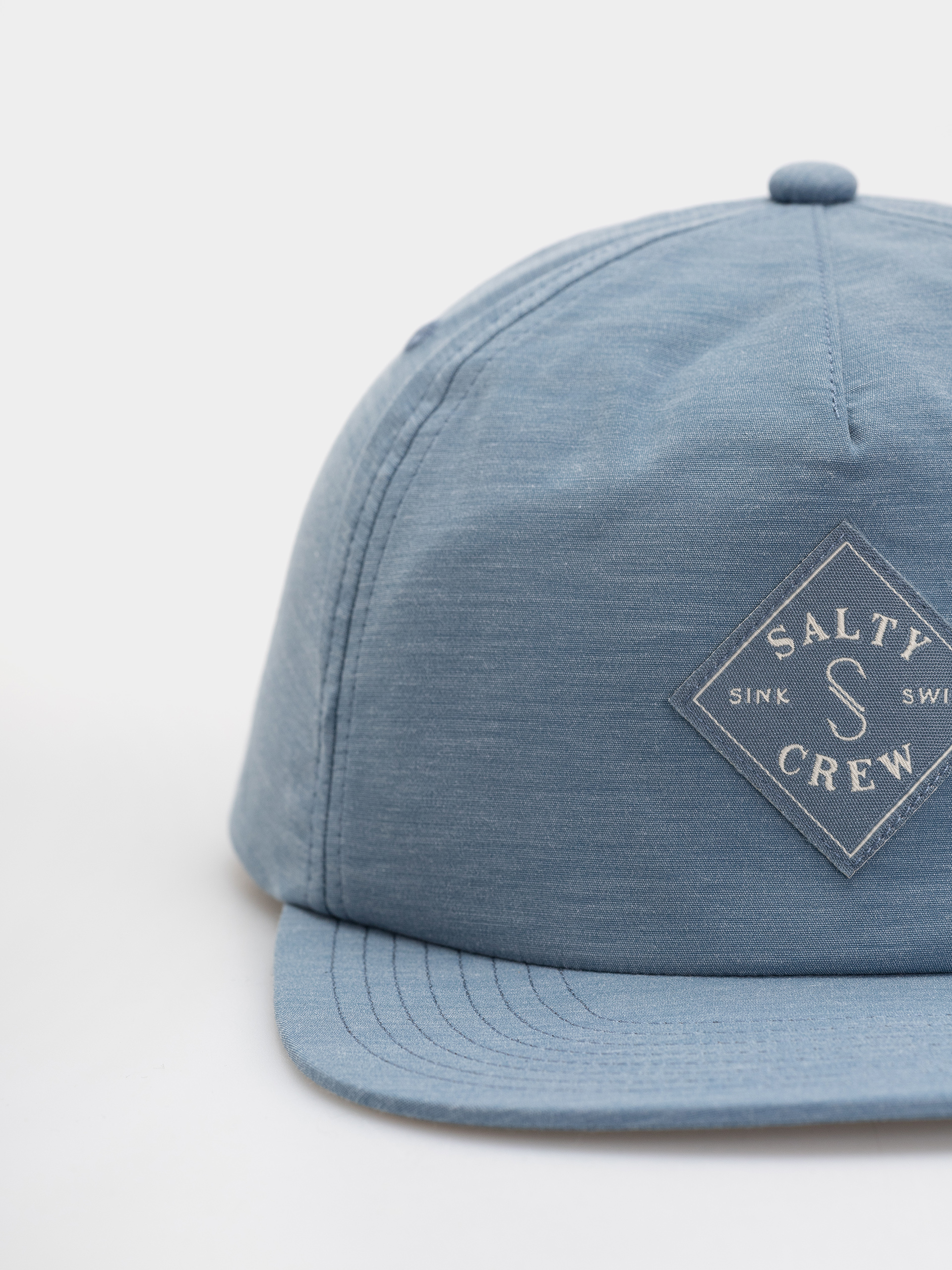 Salty Crew Cap Drifter Snapback (channel blue)