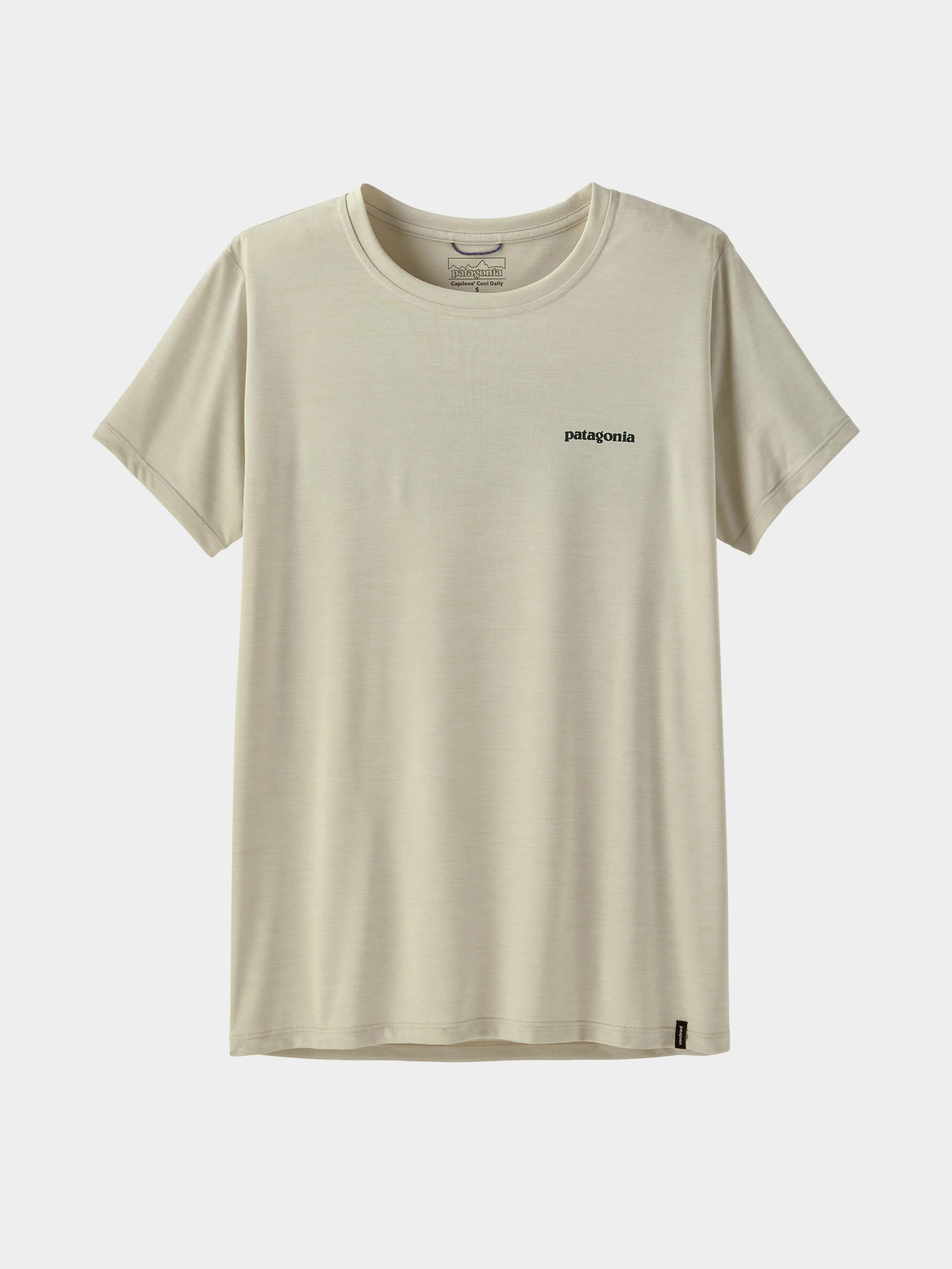 Patagonia T-Shirt Capilene Cool Boardshort Logo Wmn (dyno white)