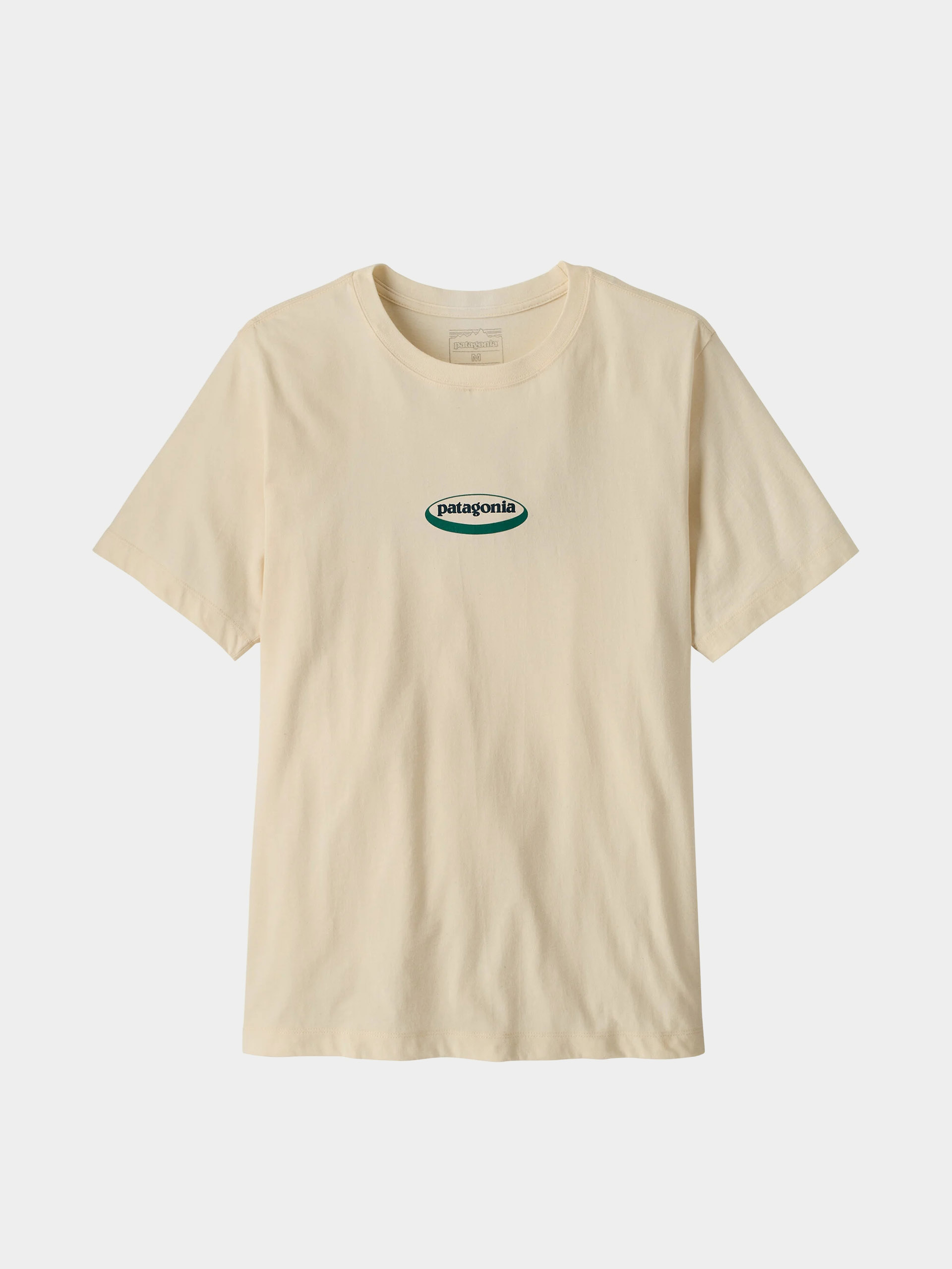 Patagonia T-Shirt 95 Oval Logo - transparent (undyed natural)