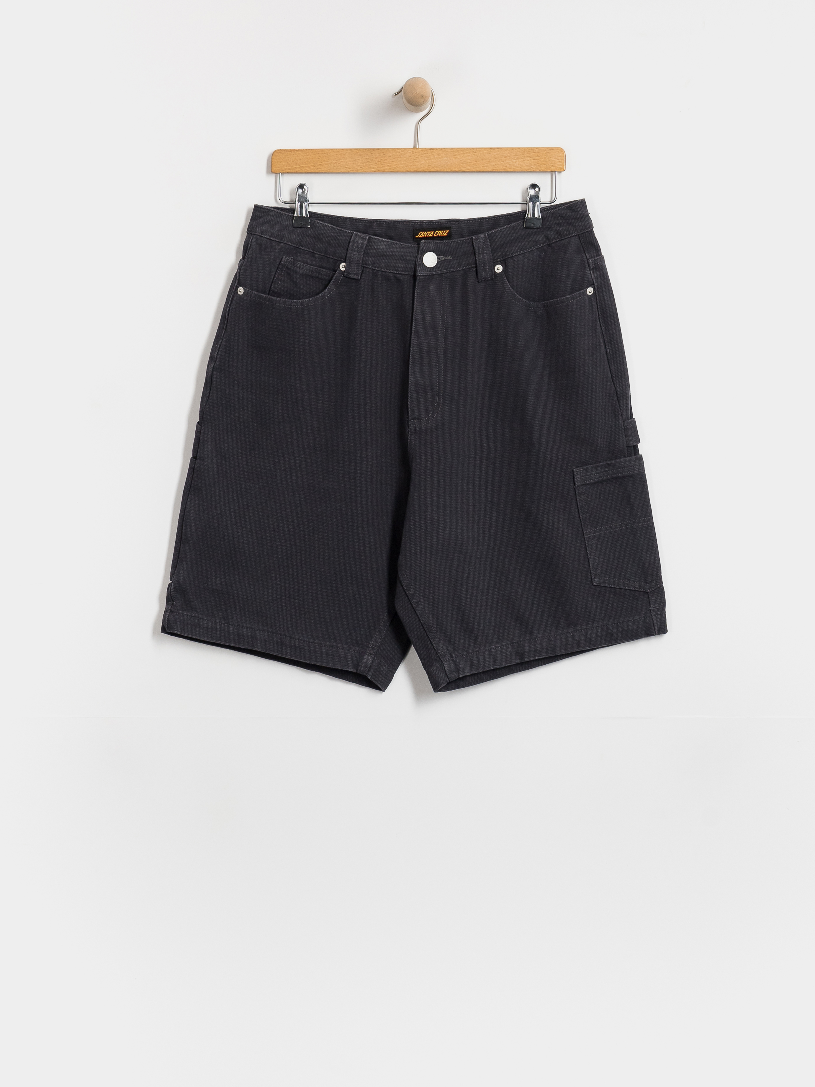 Santa Cruz Shorts Carpenter Big (washed black canvas)