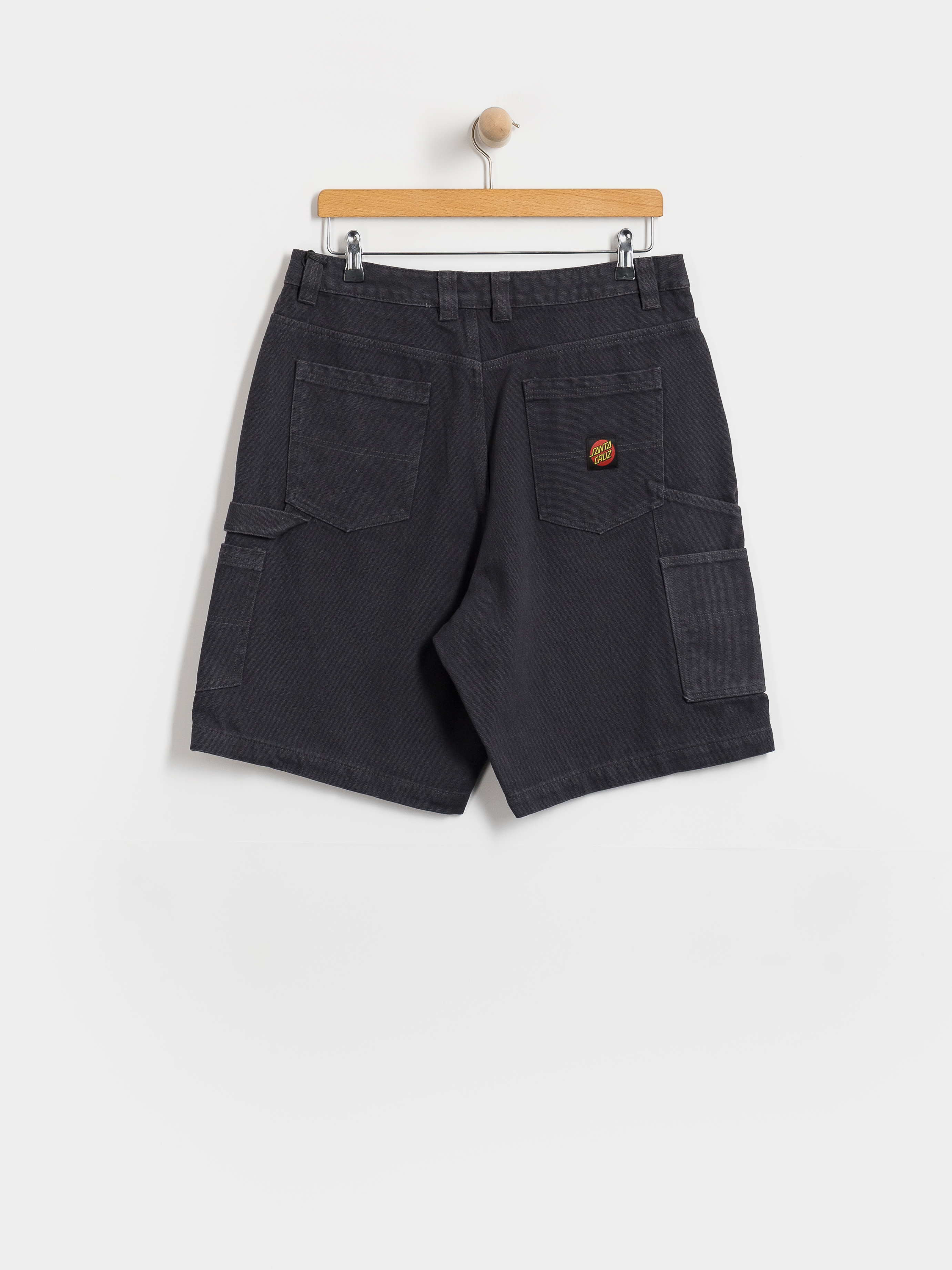 Santa Cruz Shorts Carpenter Big (washed black canvas)