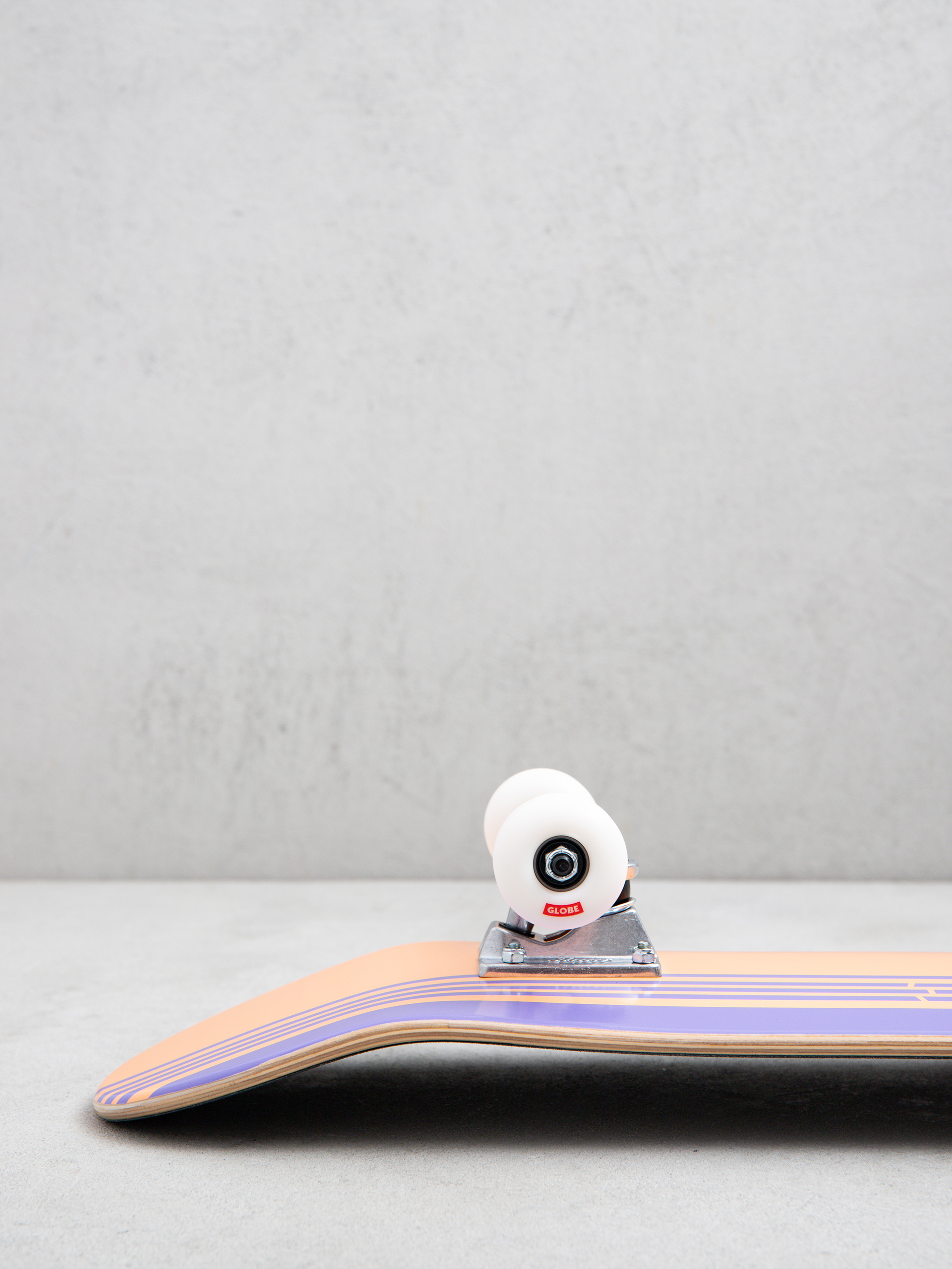 Globe Skateboard G0 Strype Hard (dusty orange/lavender)