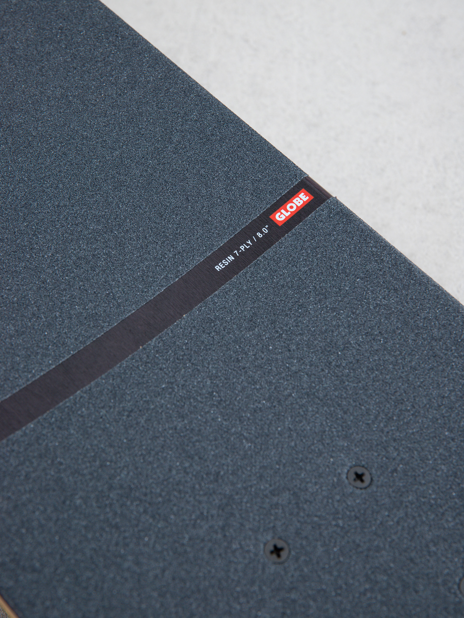 Globe Skateboard G1 Downtown Doom (silver/red)