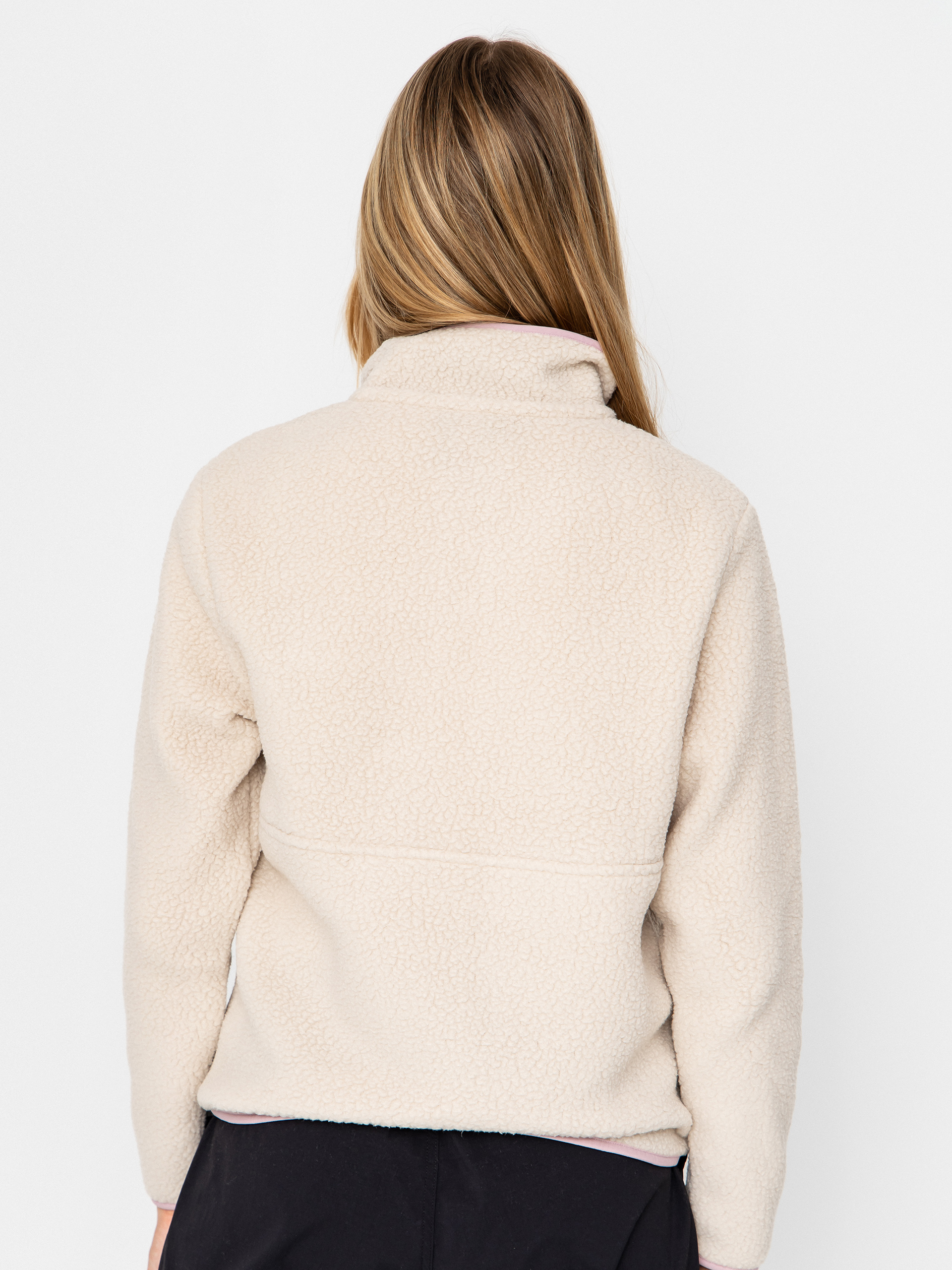 Damen Patagonia Retro Pile Marsupial Fleece Jacke (dark natural)