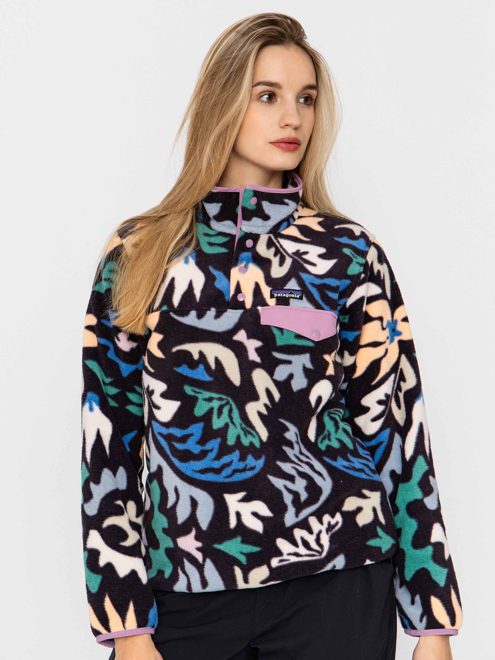 Stussy Block Sherpa Fleece Wmn - multicolor (multi)